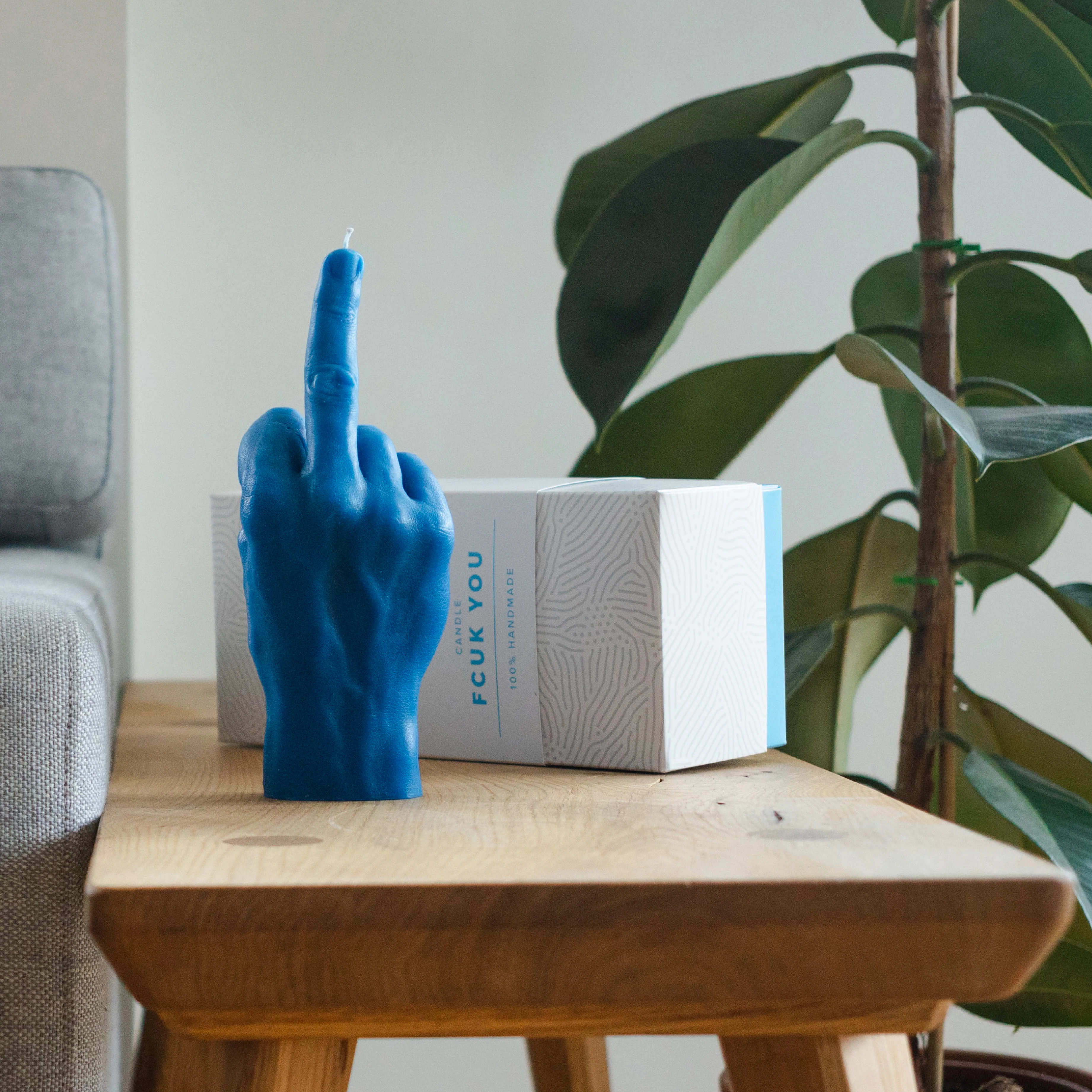 'F*ck You' Candle | Blue - Image 2