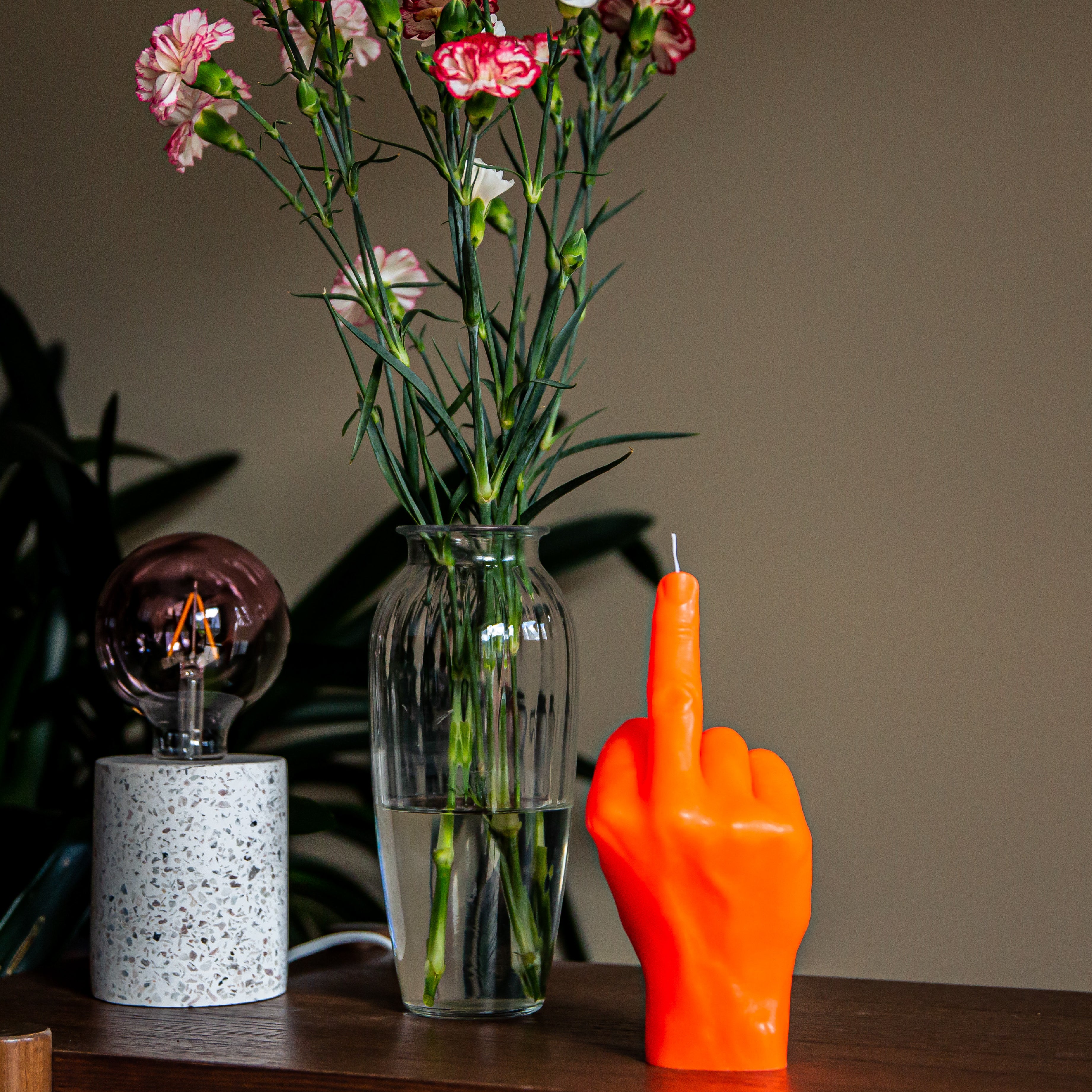 'F*ck You' Candle | Neon Orange - Image 2