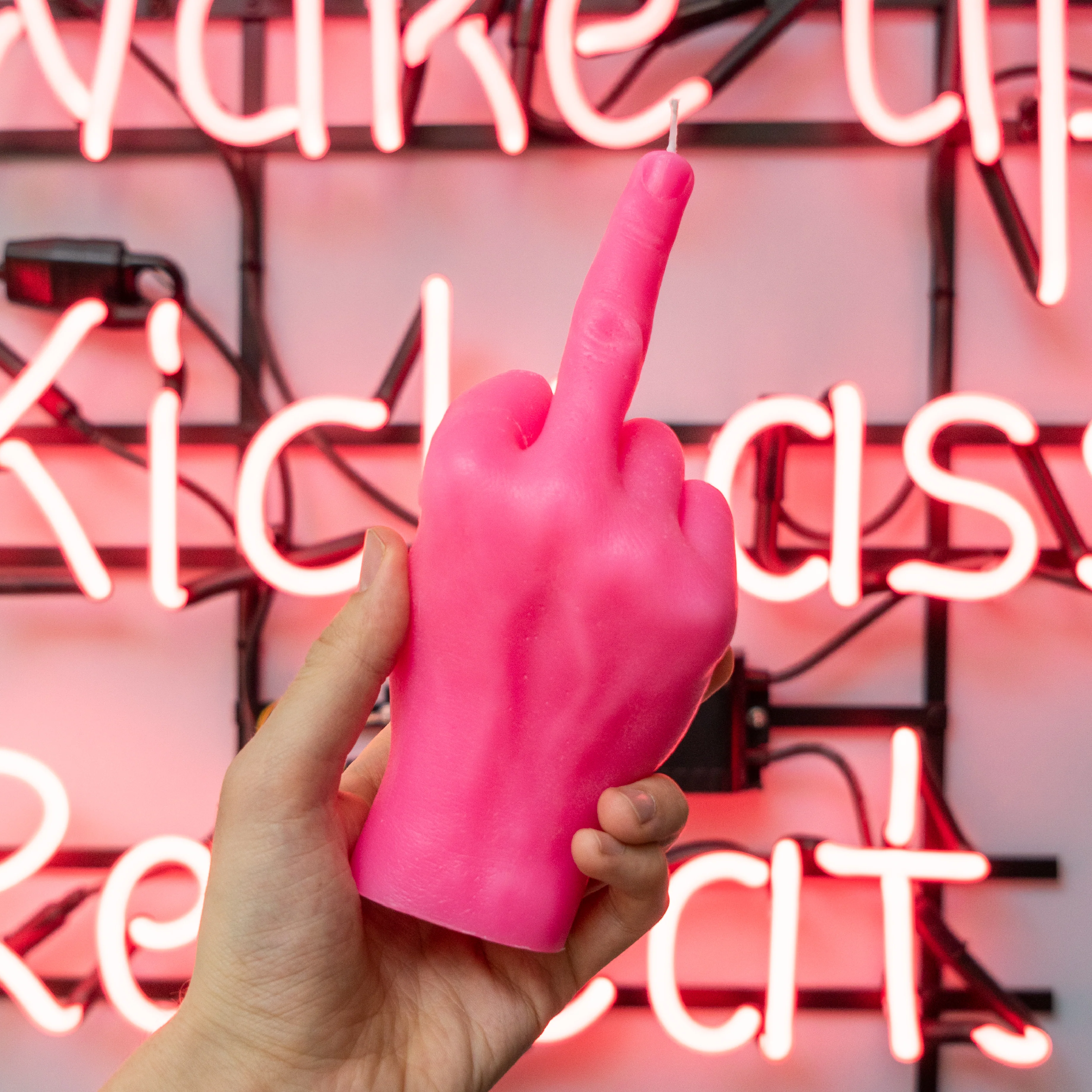 'F*ck You' Candle | Pink - Image 2