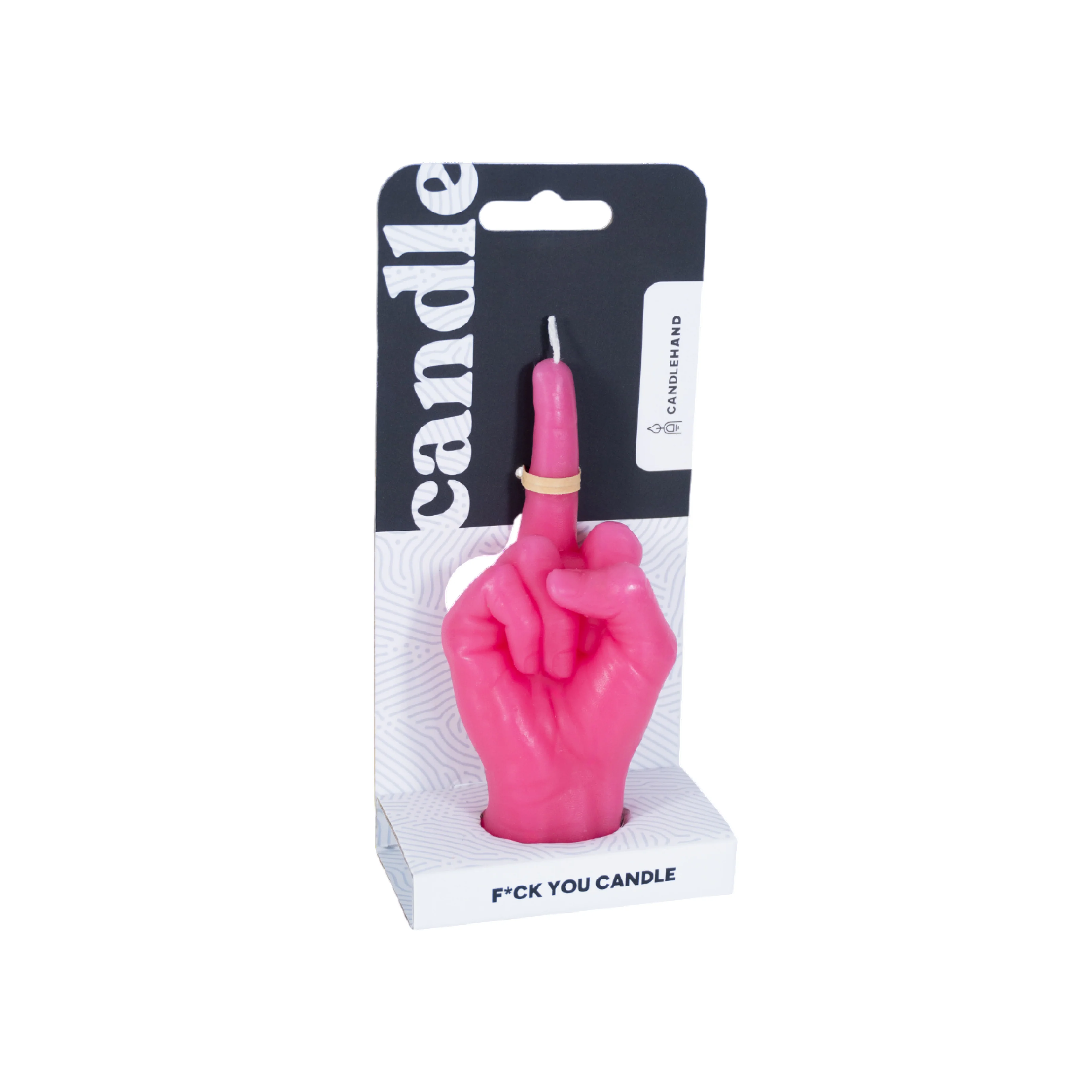 'F*ck you' Candle | Pink | Small