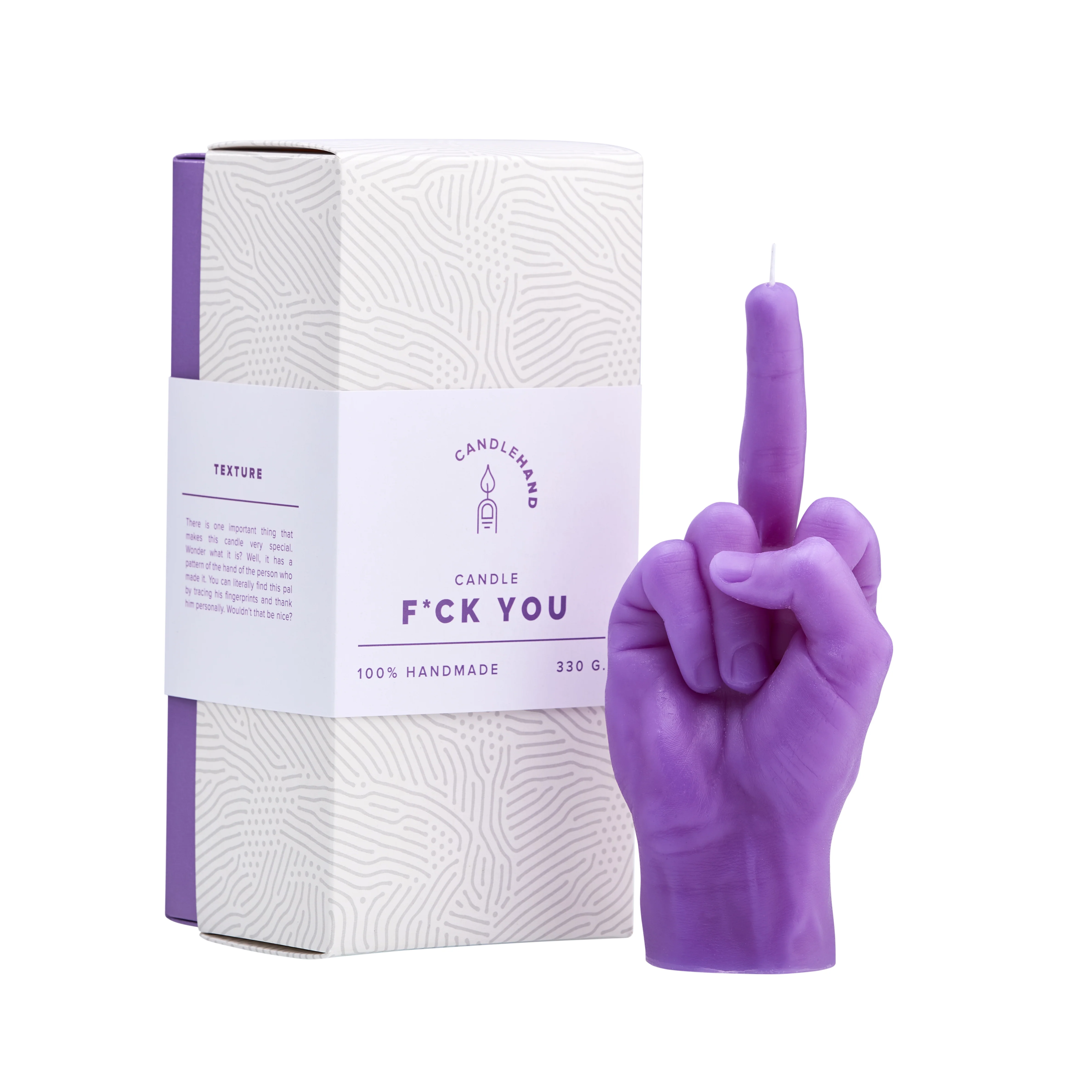 'F*ck You' Candle | Purple