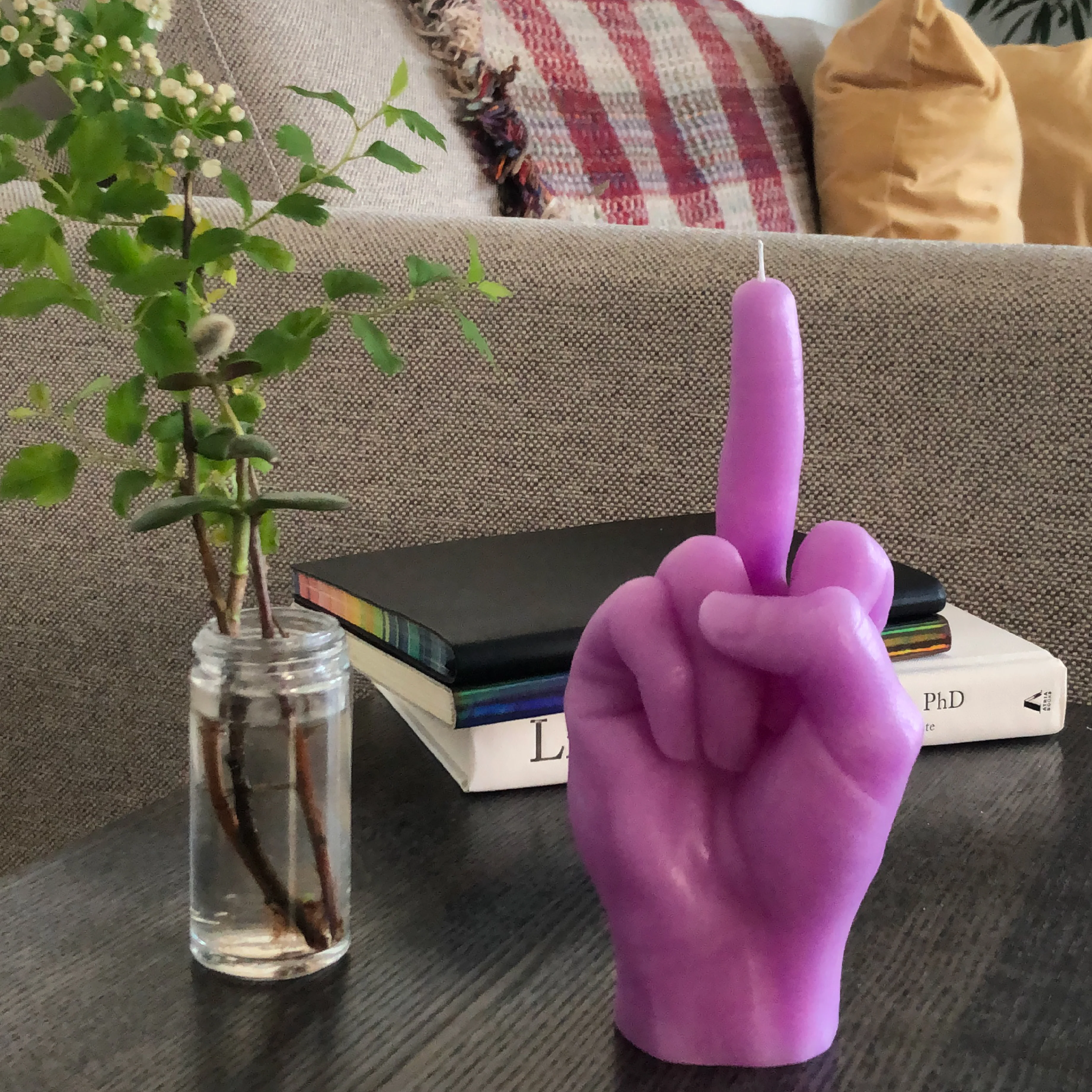 'F*ck You' Candle | Purple - Image 2