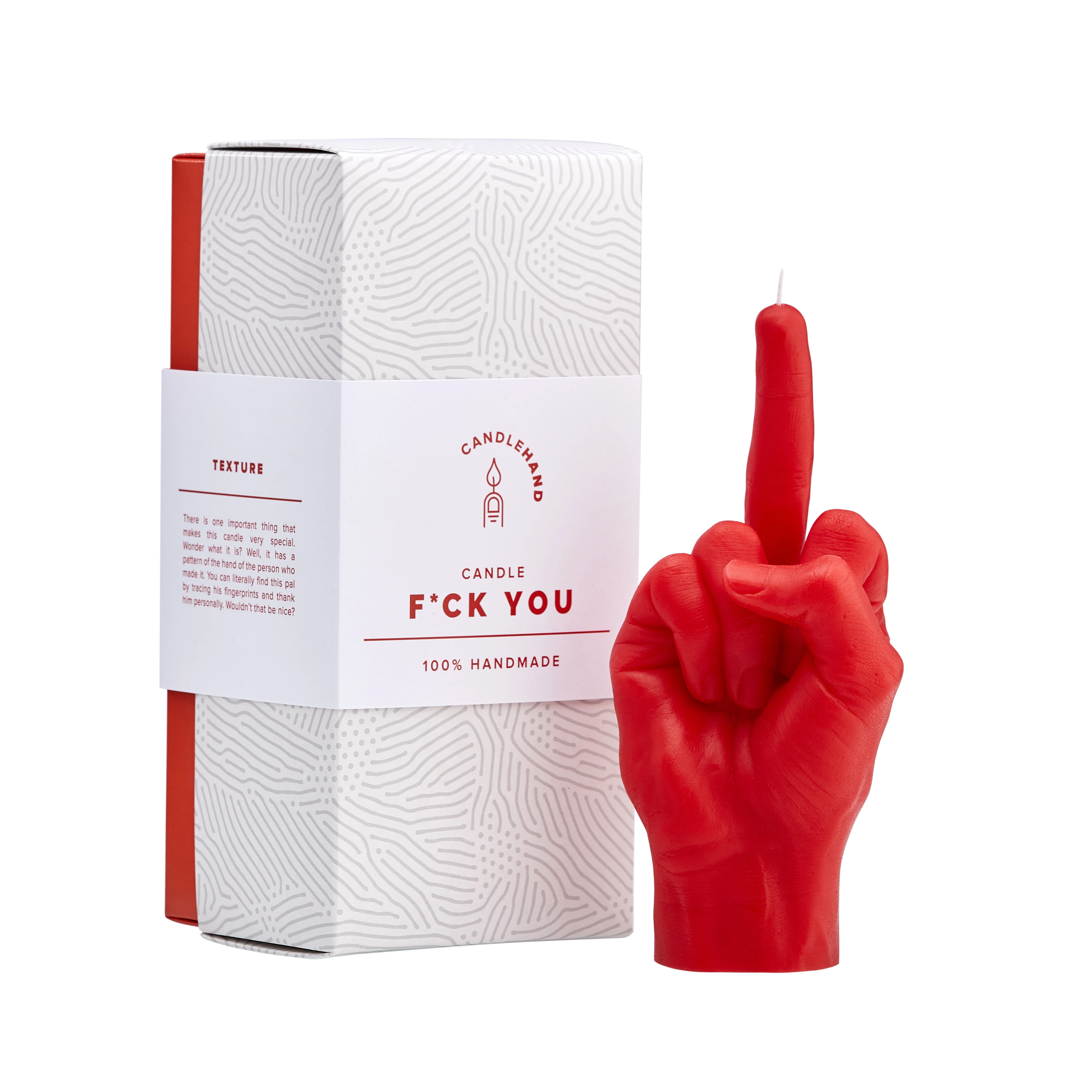 'F*ck You' Candle | Red