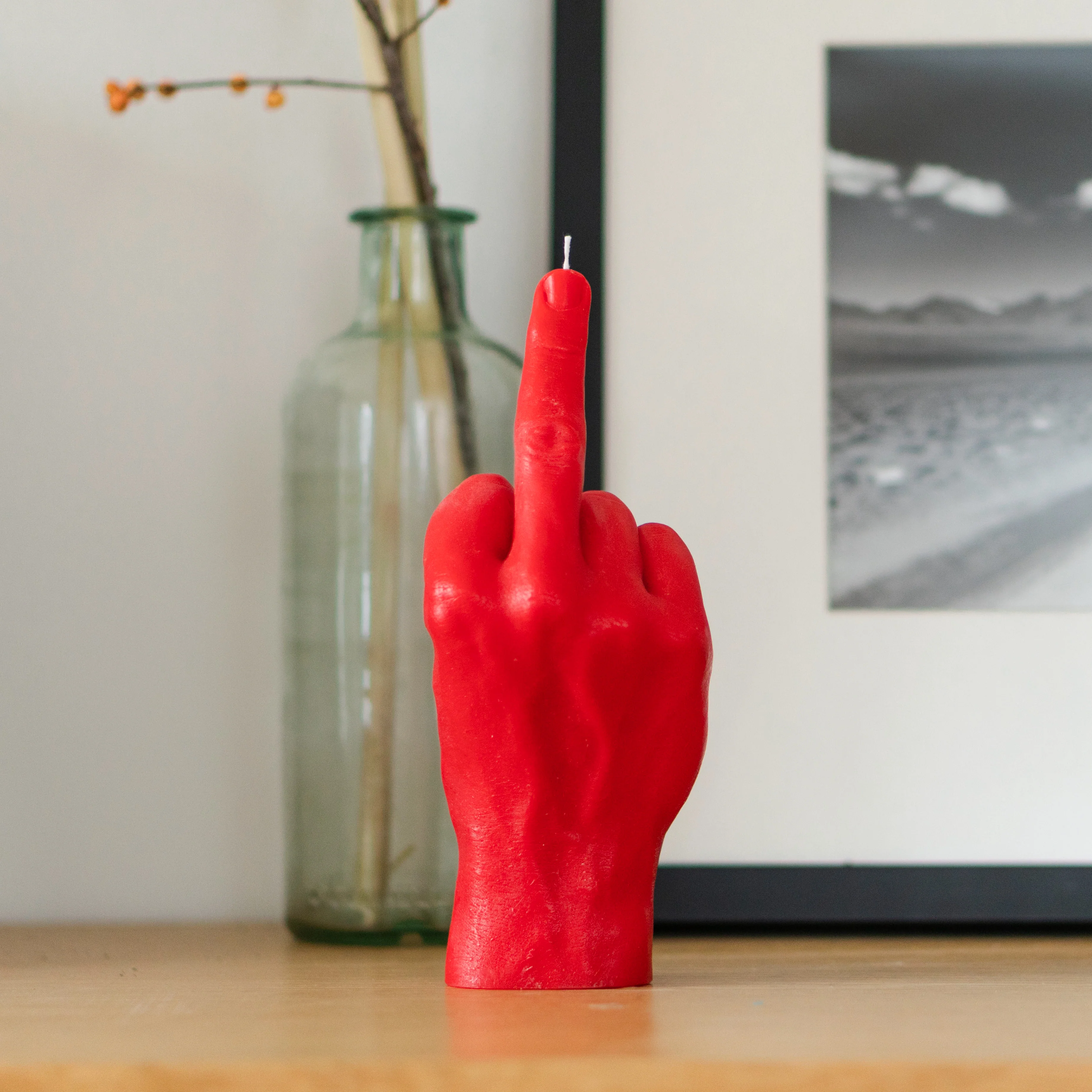 'F*ck You' Candle | Red - Image 2