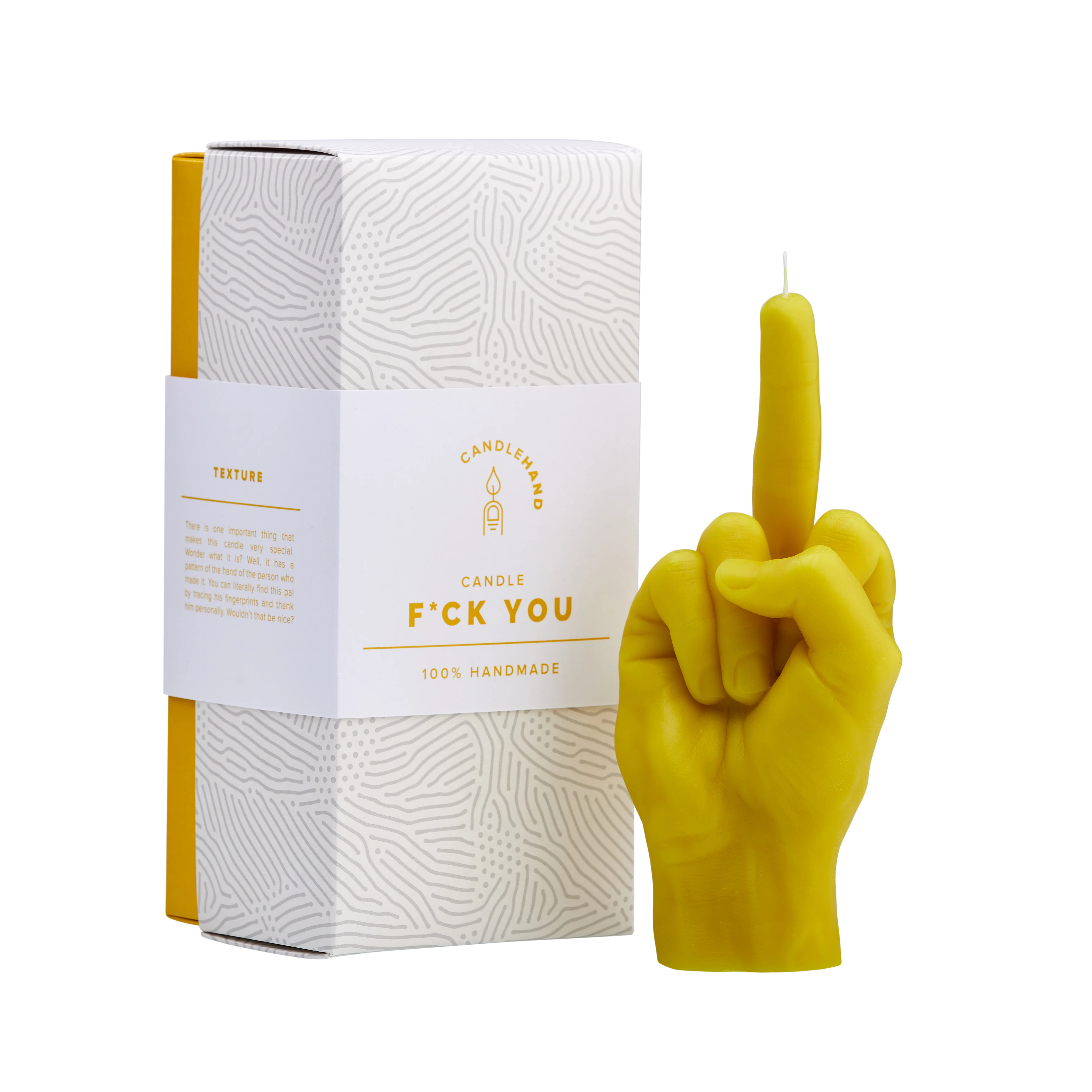 'F*ck You' Candle | Yellow