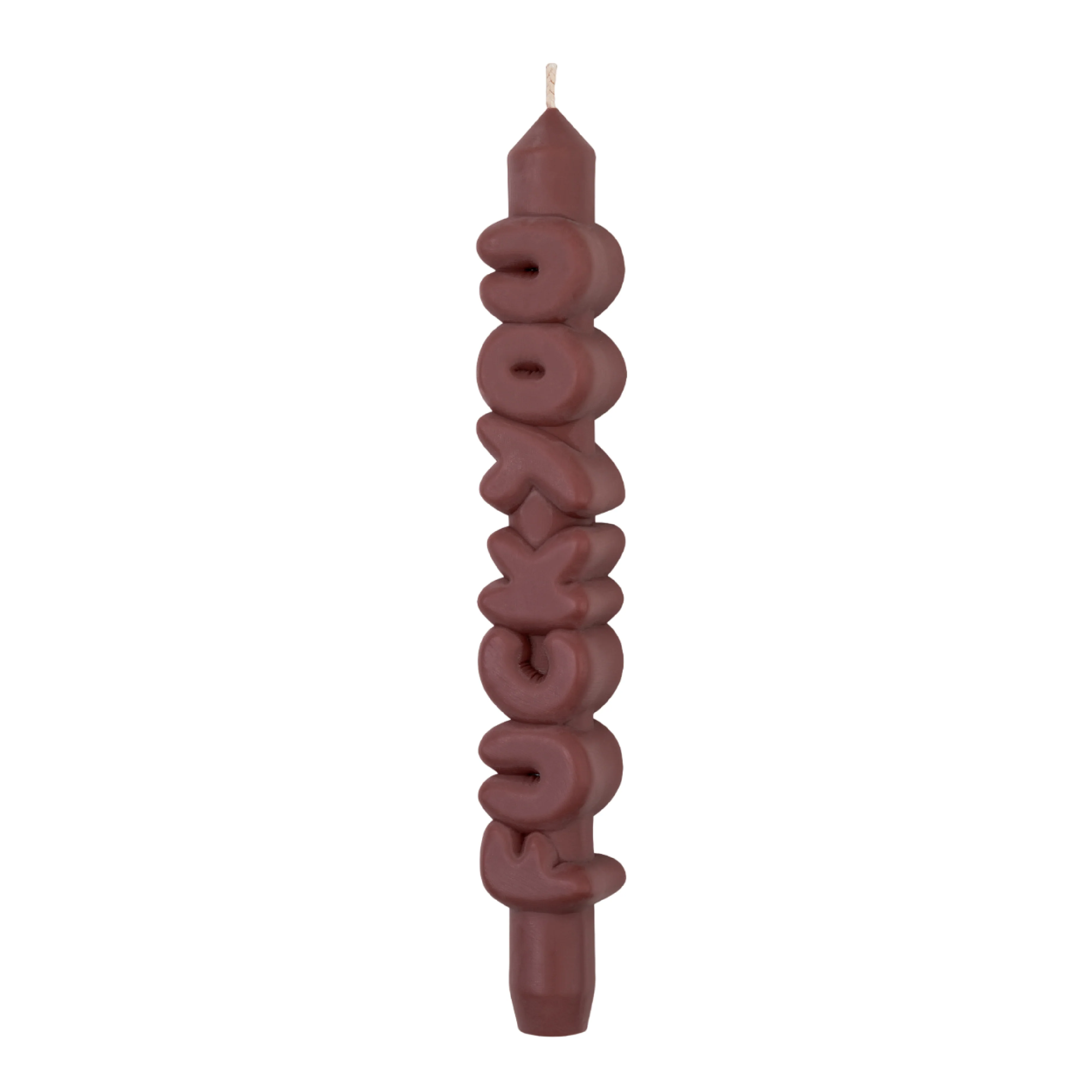 'F*ck You' Taper Candle | Mocha - Image 3