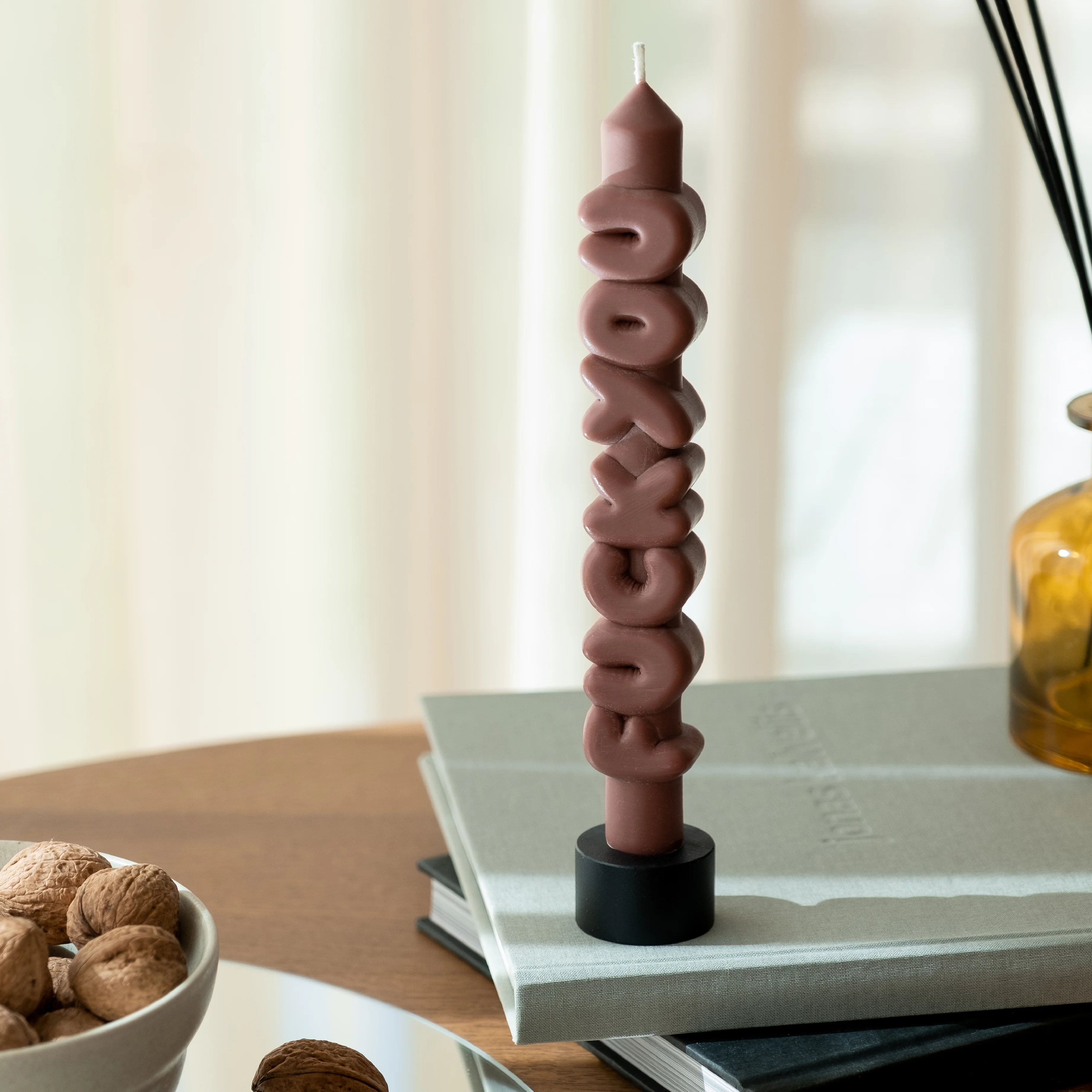 'F*ck You' Taper Candle | Mocha - Image 4