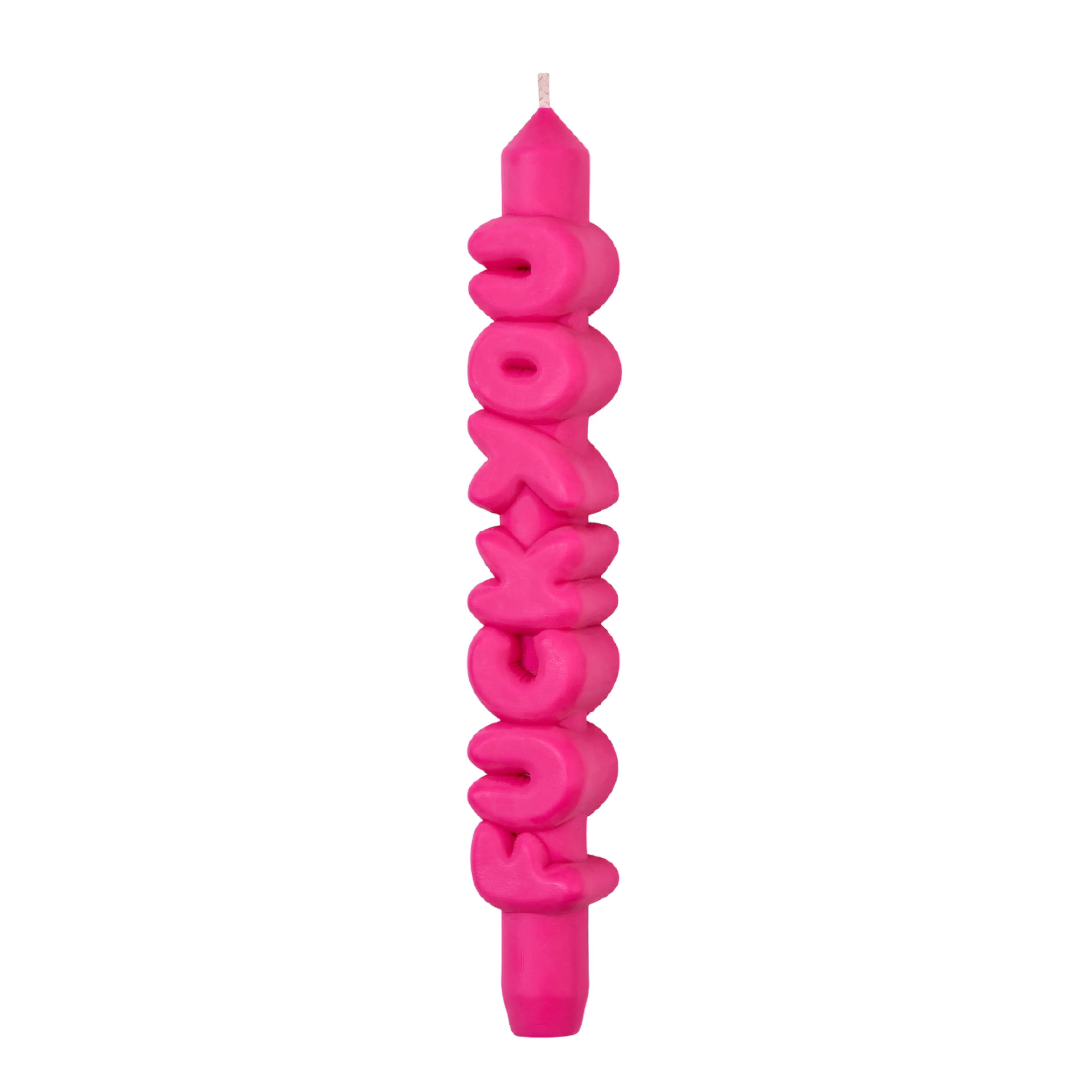 'F*ck You' Taper Candle | Pink - Image 3