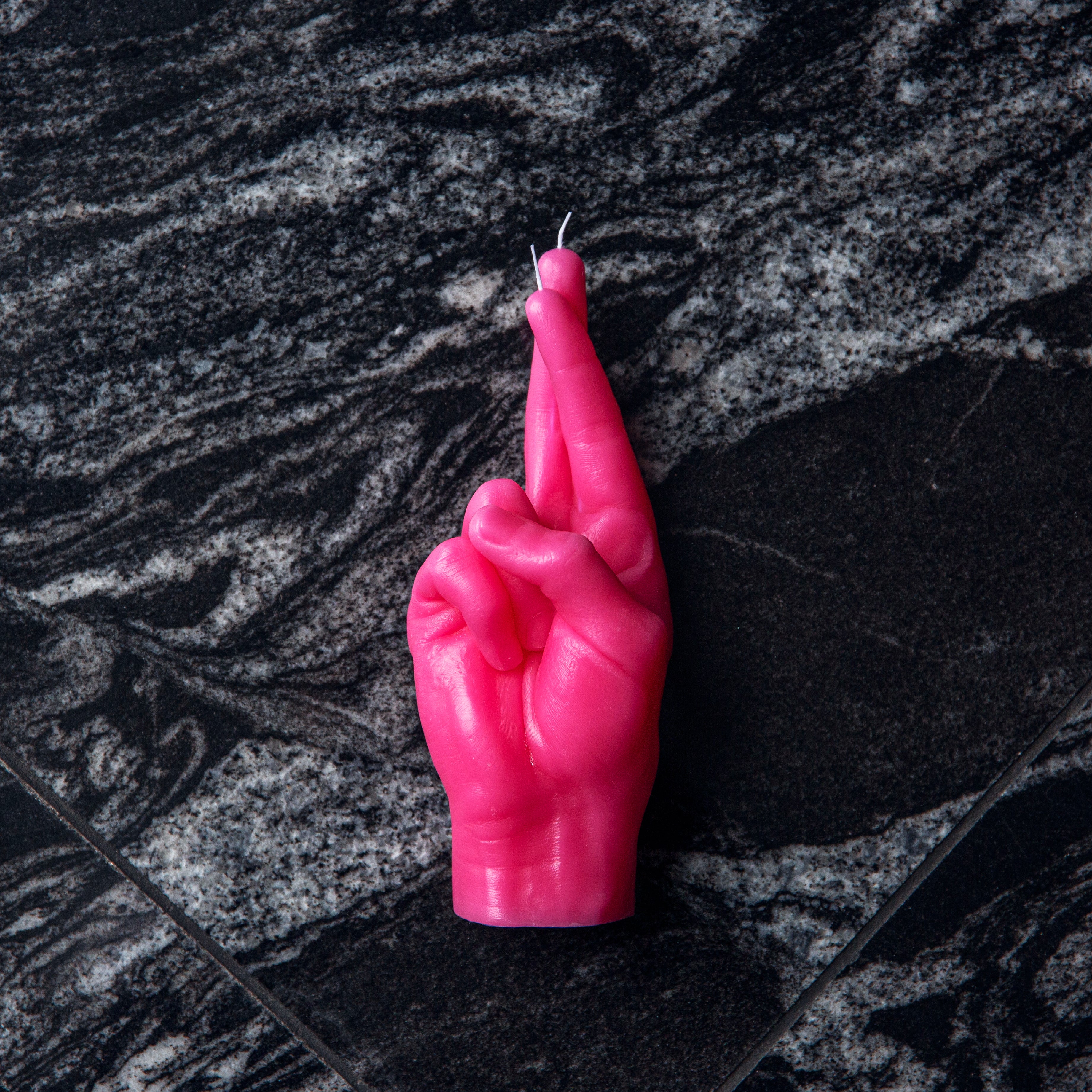 'Fingers Crossed' Candle | Pink - Image 2