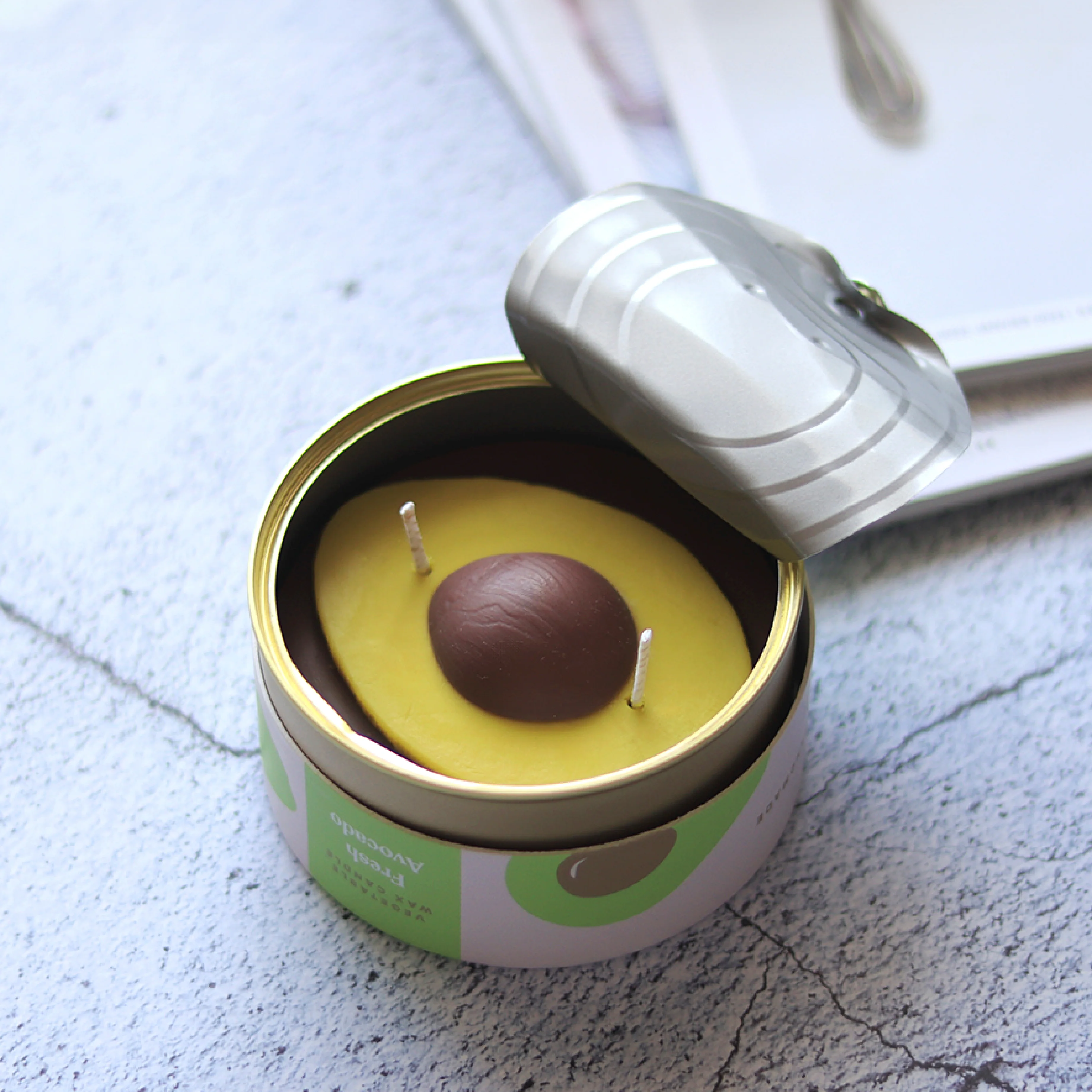 Fresh Avocado CandleCan | Herbal Scented - Image 5