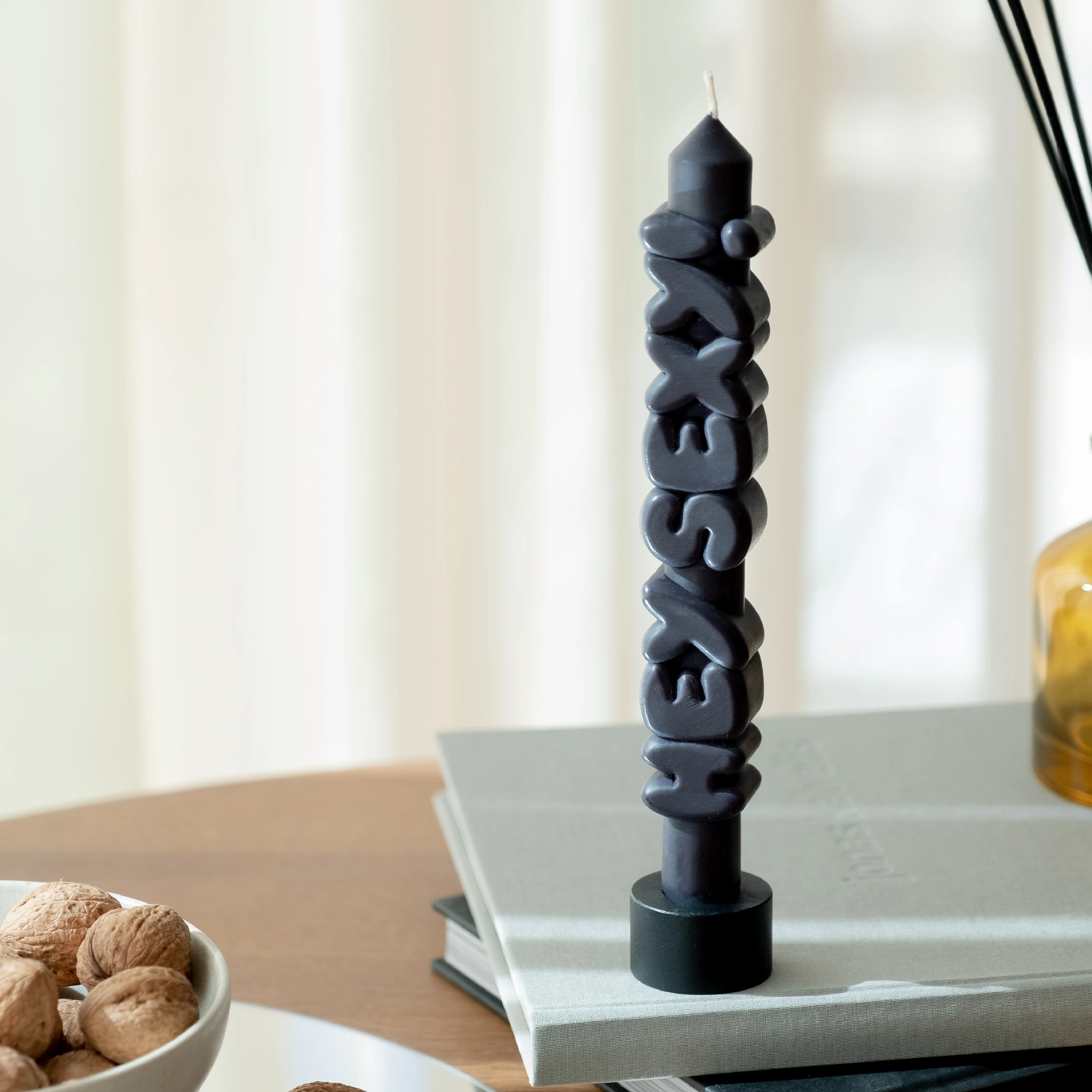 'Hey Sexy!' Taper Candle | Black - Image 4