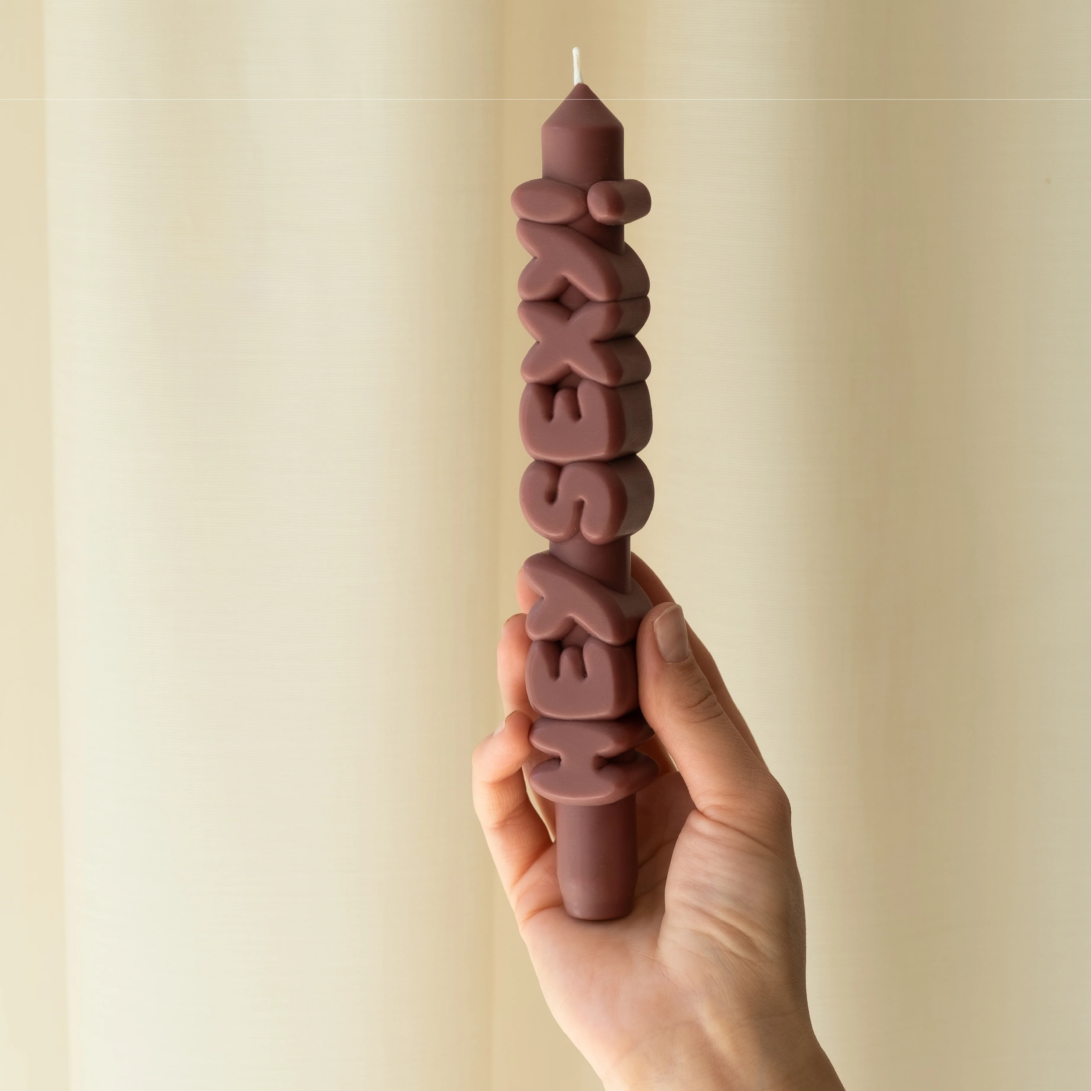 'Hey Sexy!' Taper Candle | Mocha - Image 2