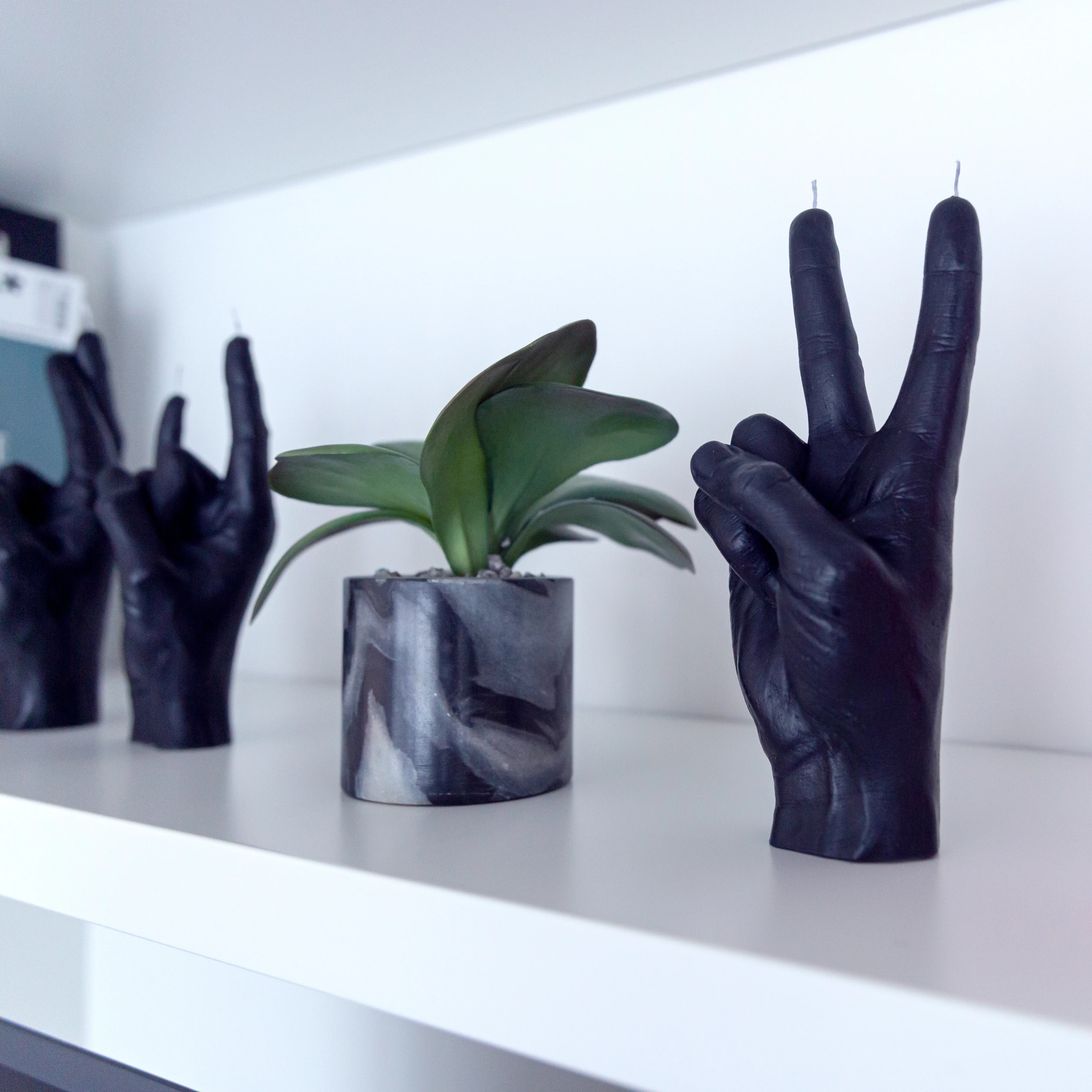 'Peace' Candle | Black - Image 3