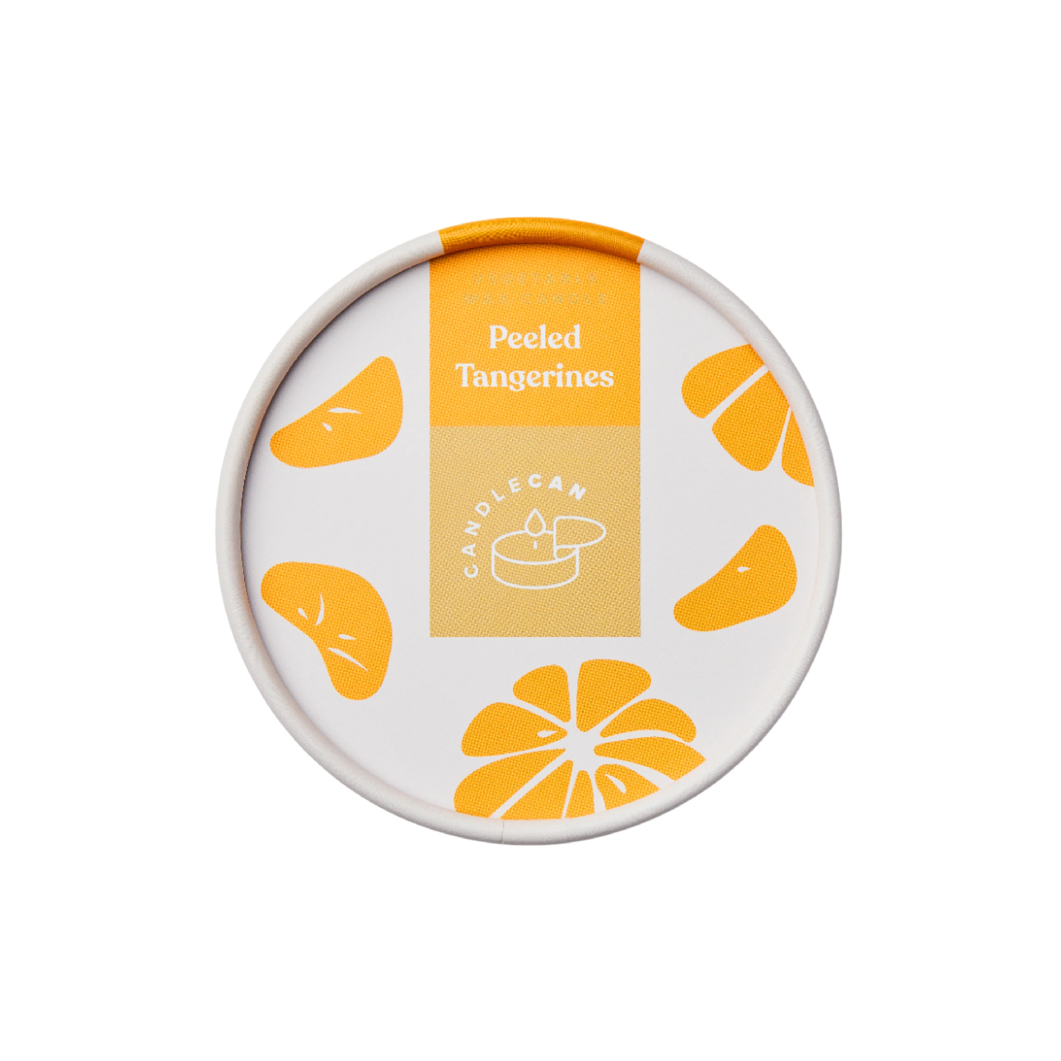 Peeled Tangerines CandleCan | Tangerine Scented - Image 4