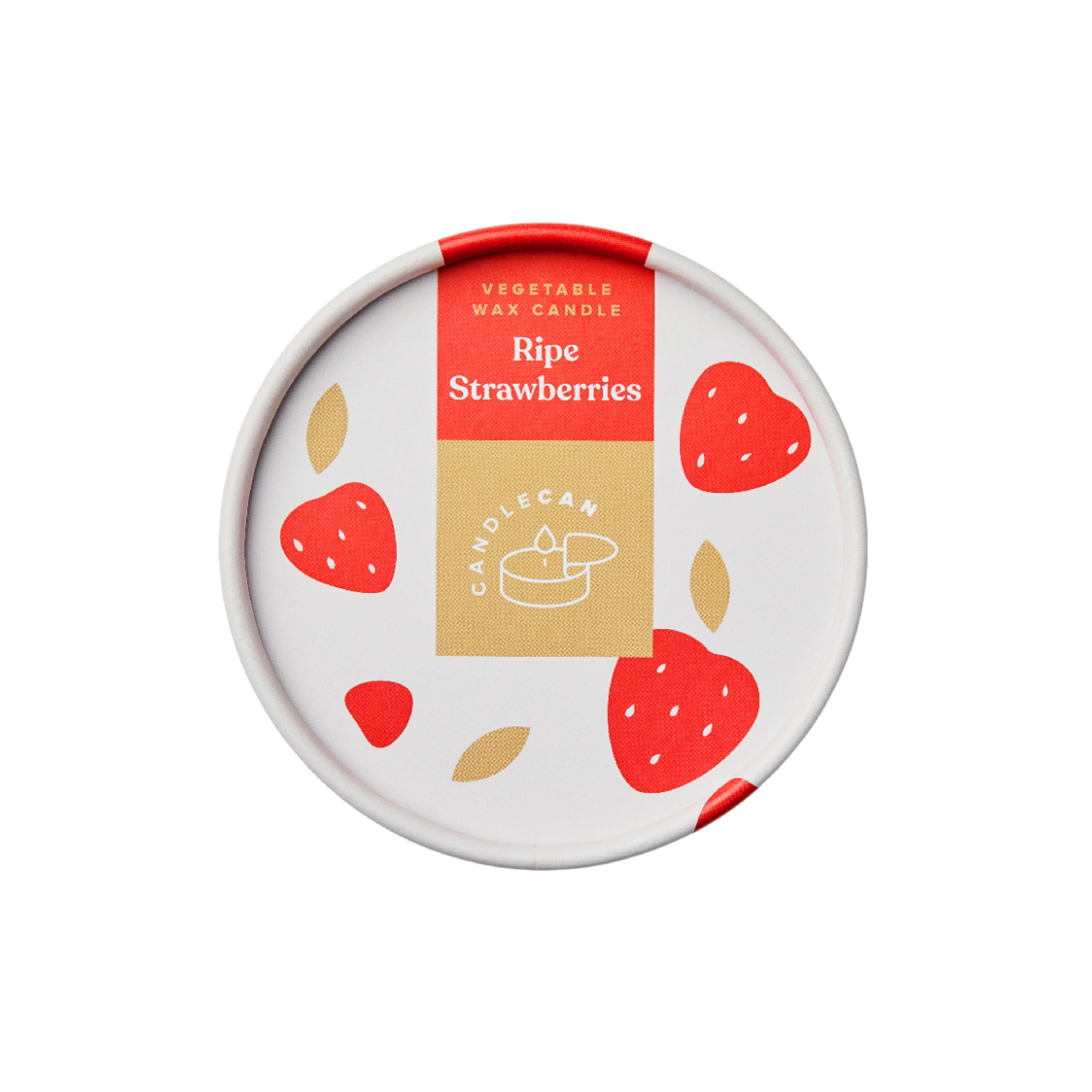 Ripe Strawberries CandleCan | Strawberry Scented - Image 4