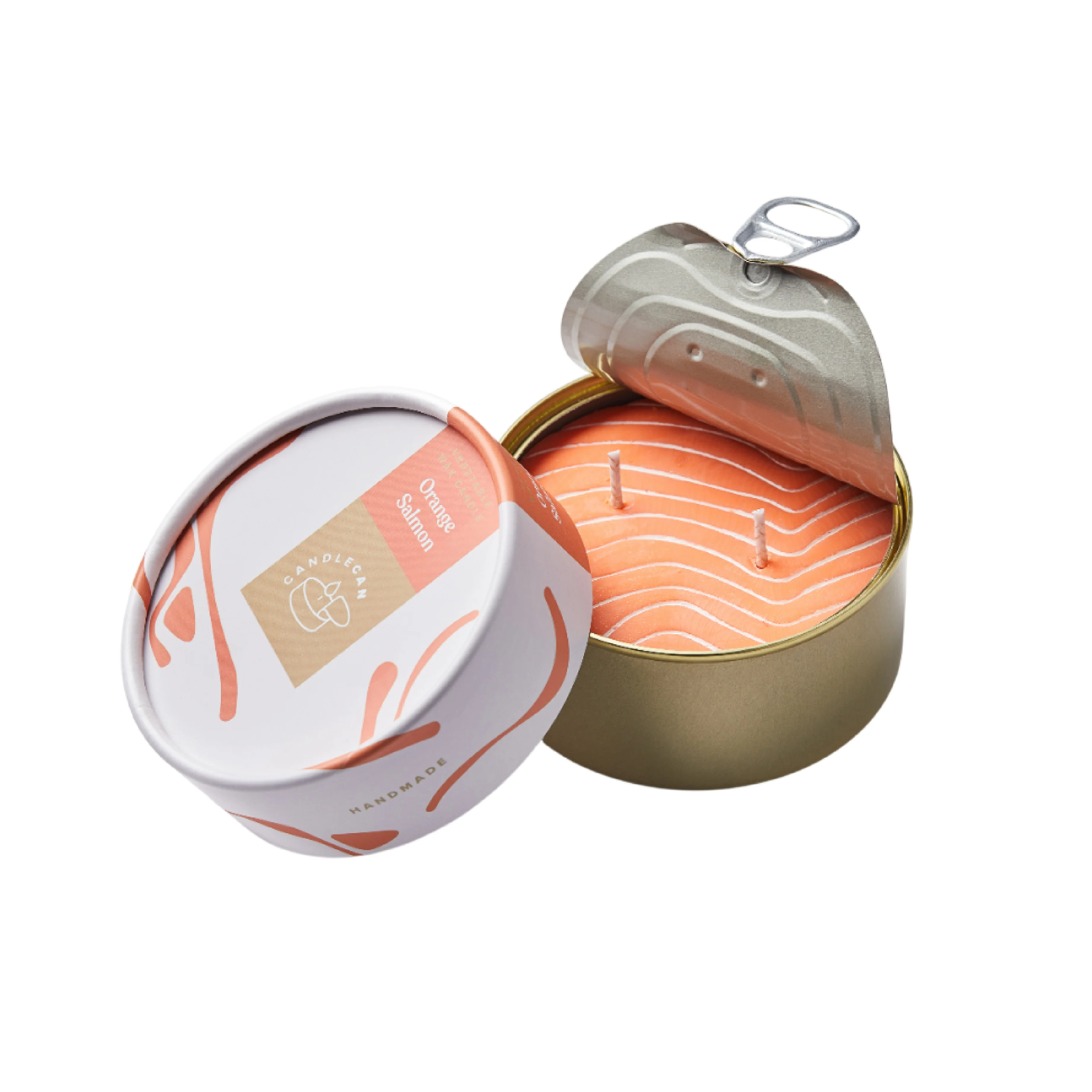 Salmon CandleCan | Orange Scented