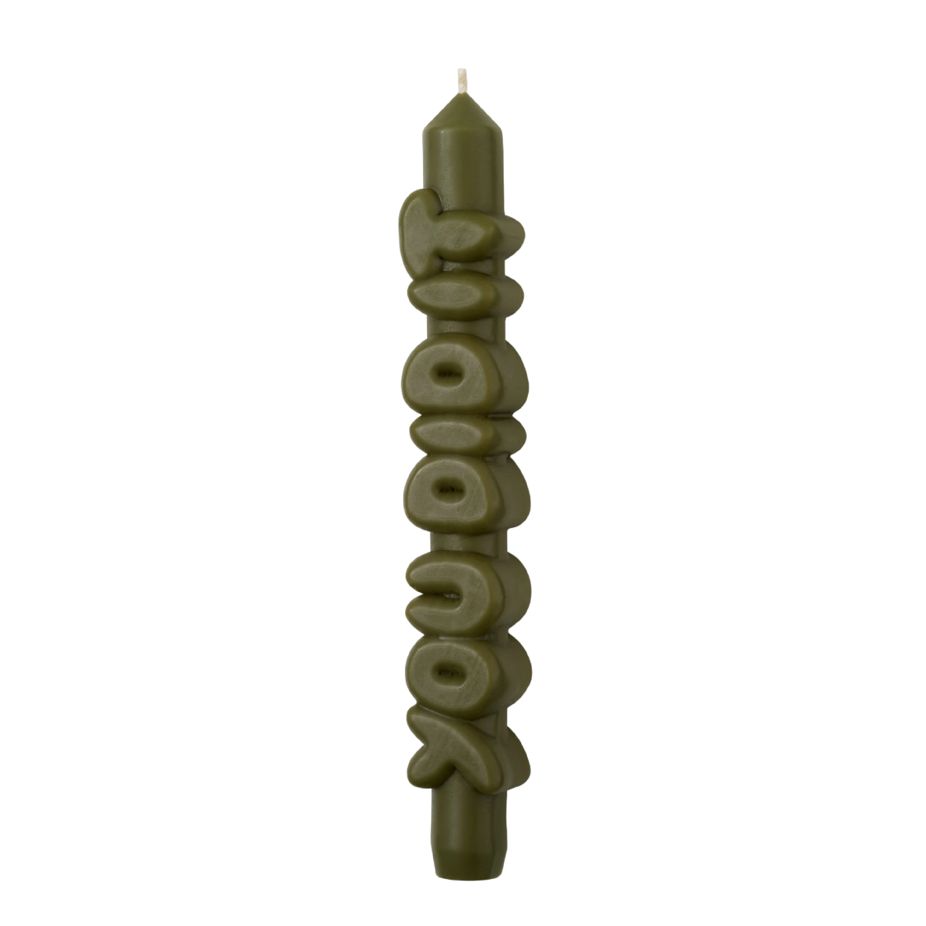 'You Did It' Taper Candle | Olive - Image 3
