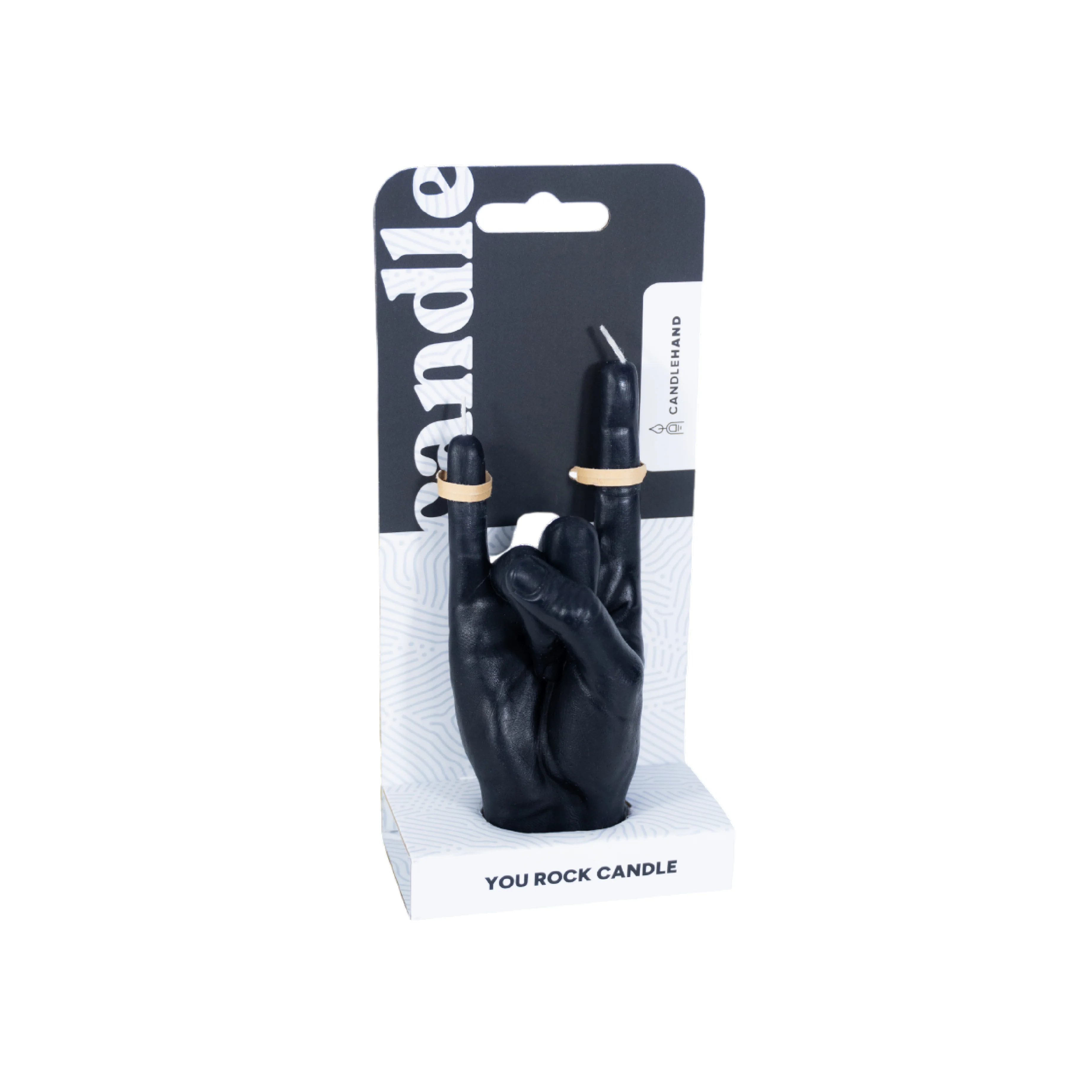 'You Rock' Candle | Black | Small