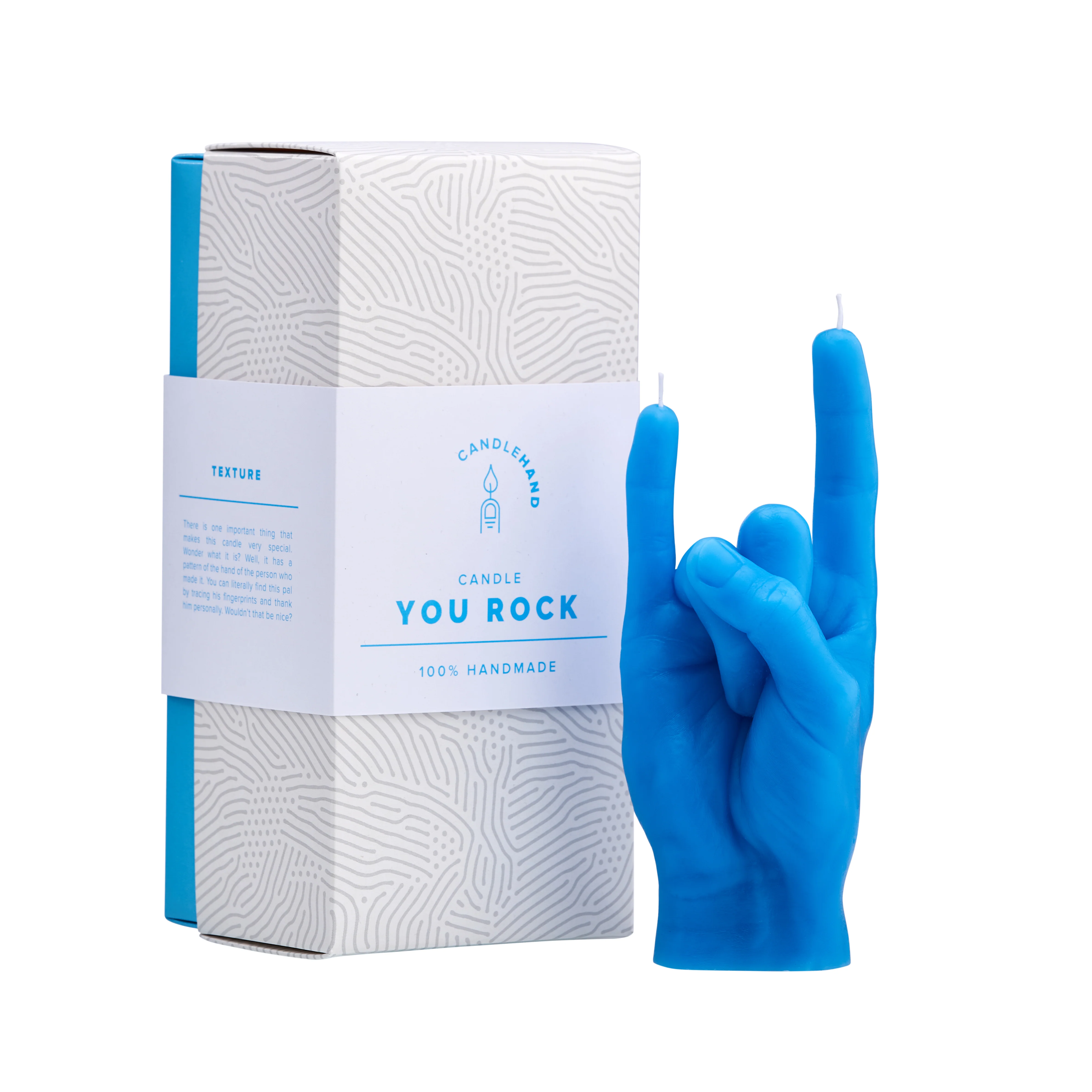 'You Rock' Candle | Blue