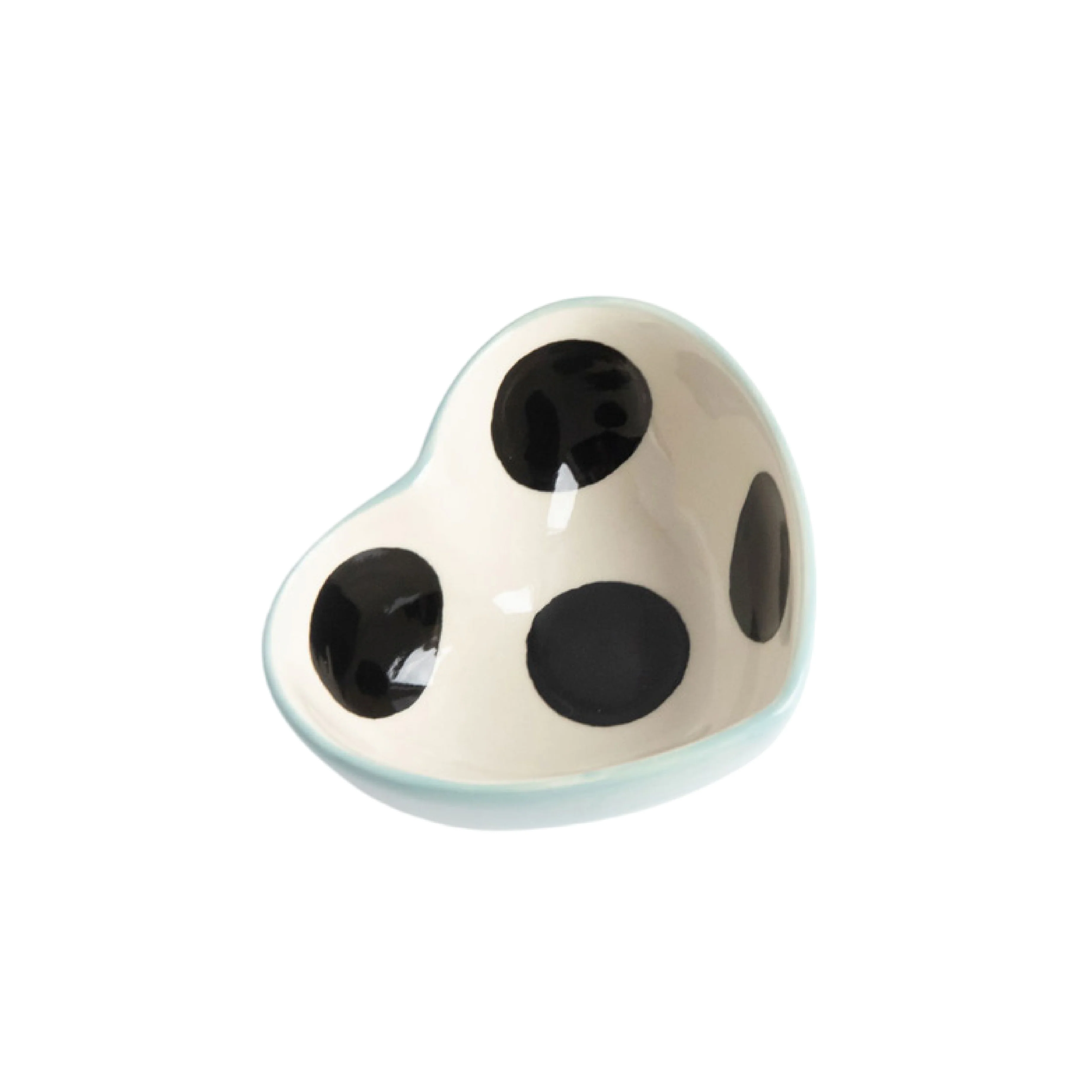 Big Spot Heart Trinket Bowl | 9cm
