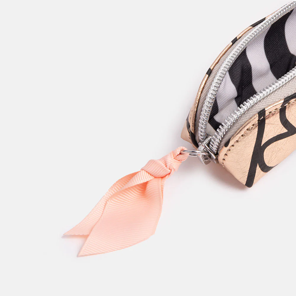 Kraft Hearts Pencil Case | Rose Gold - Image 2