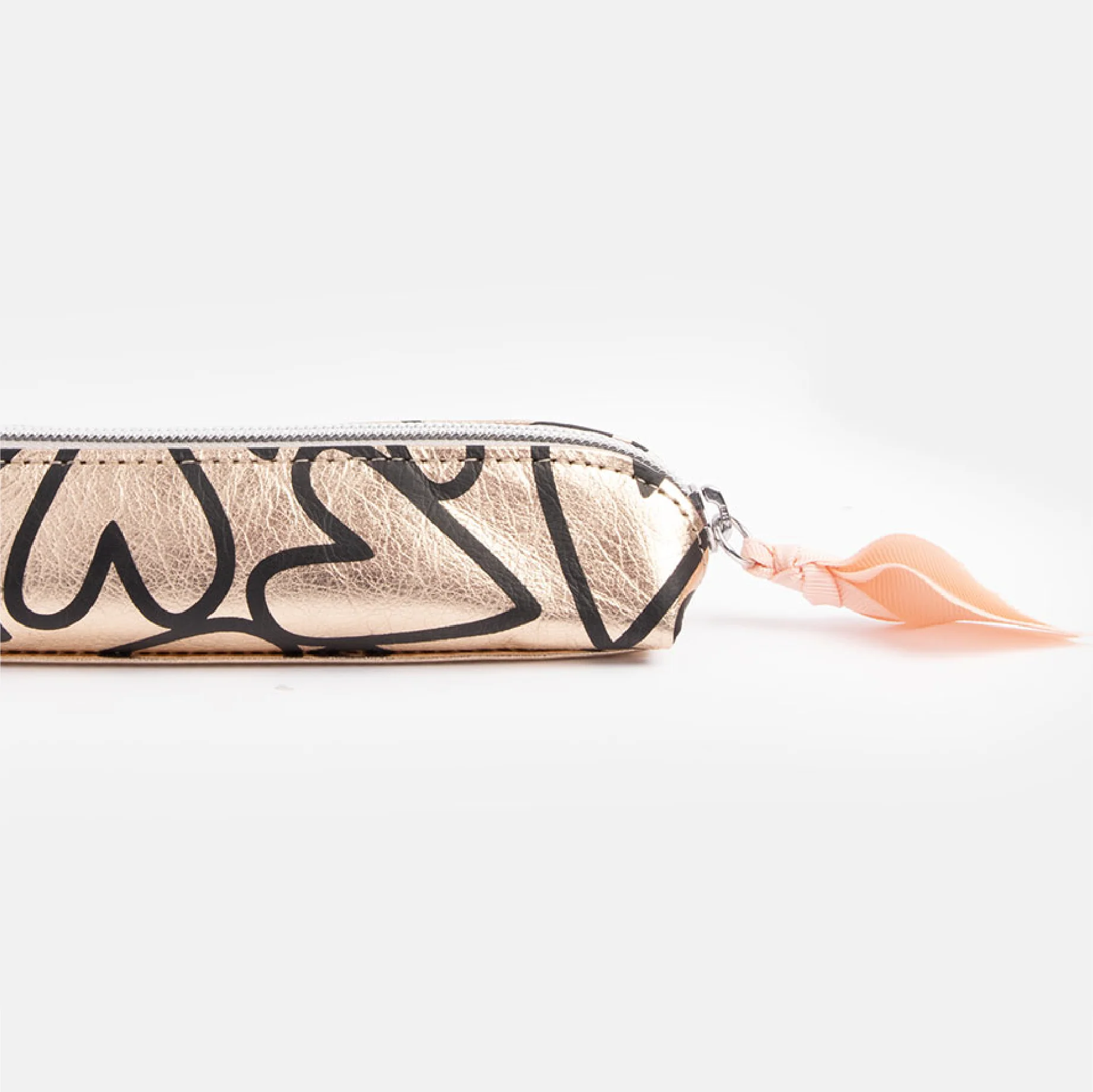 Kraft Hearts Pencil Case | Rose Gold - Image 3