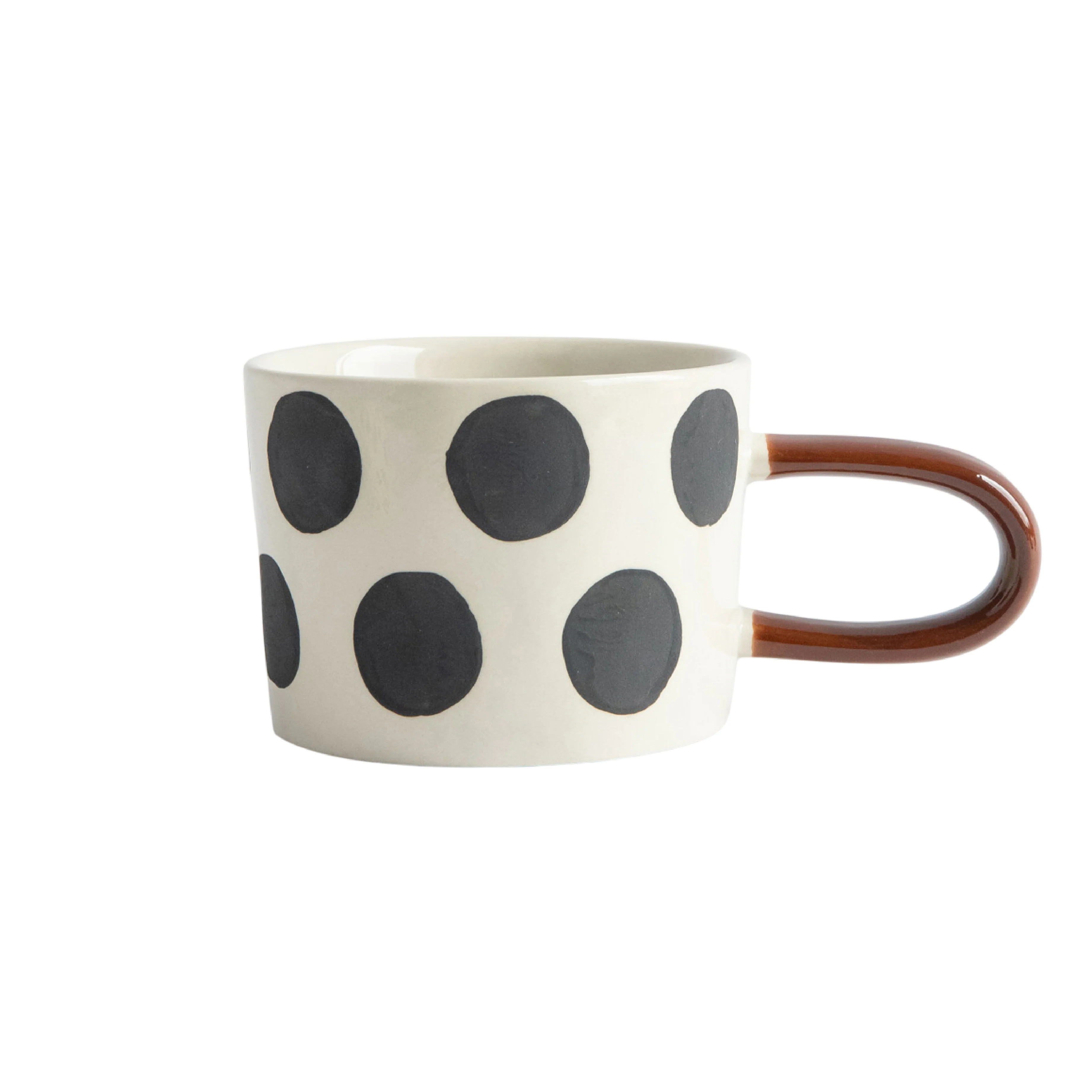 Mono Scattered Dots Mug - Image 2