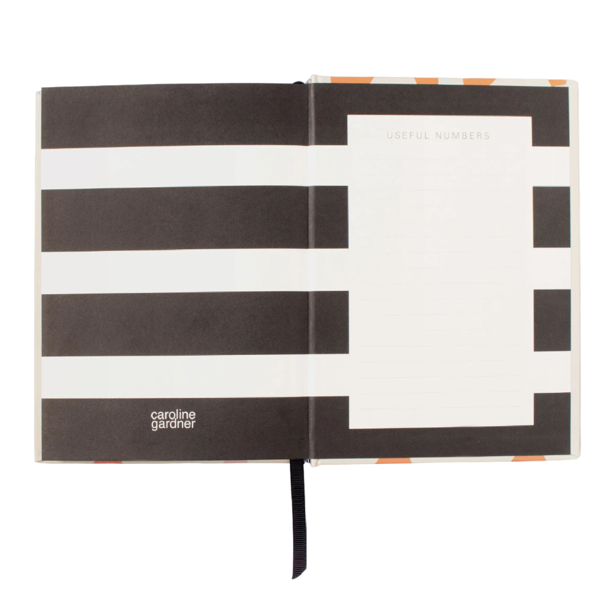 Multi Hearts Address & Birthday Book | Orange & Pink - Image 3