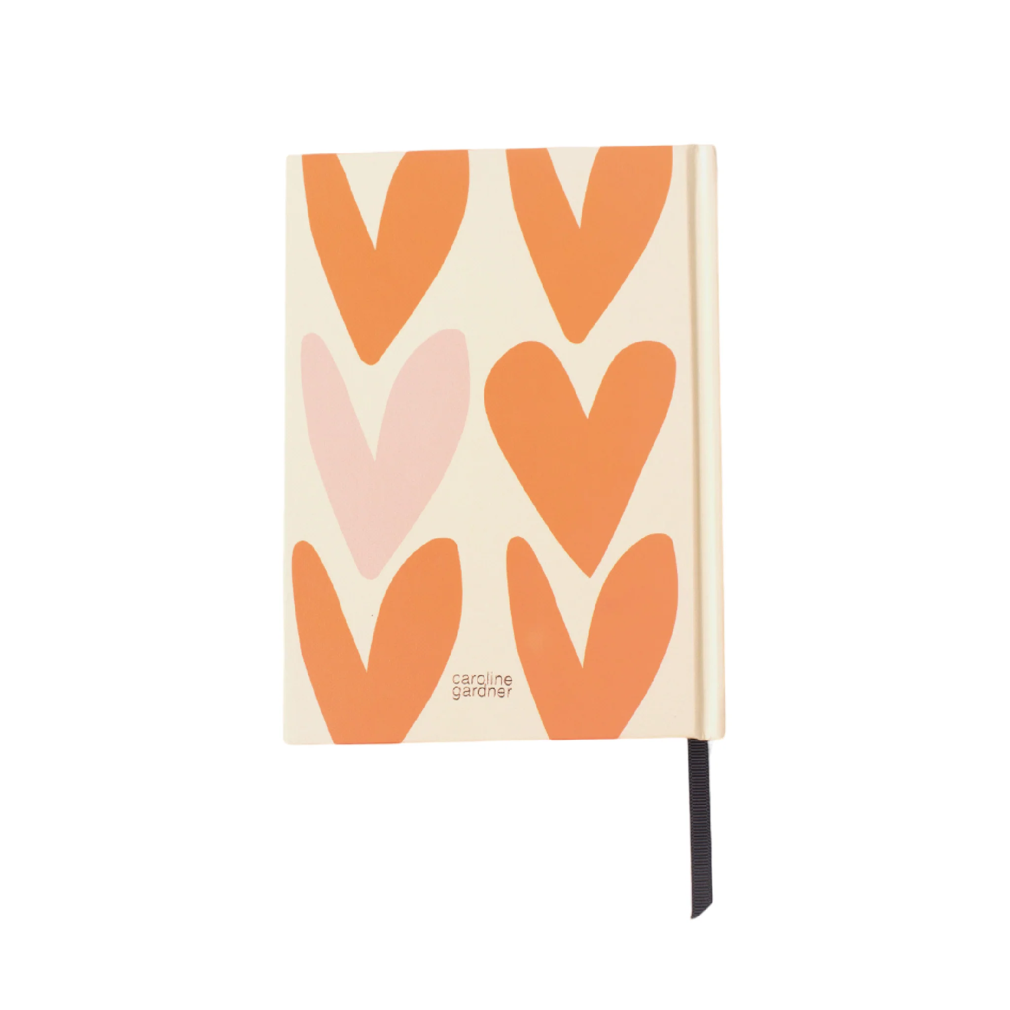 Multi Hearts Address & Birthday Book | Orange & Pink - Image 4