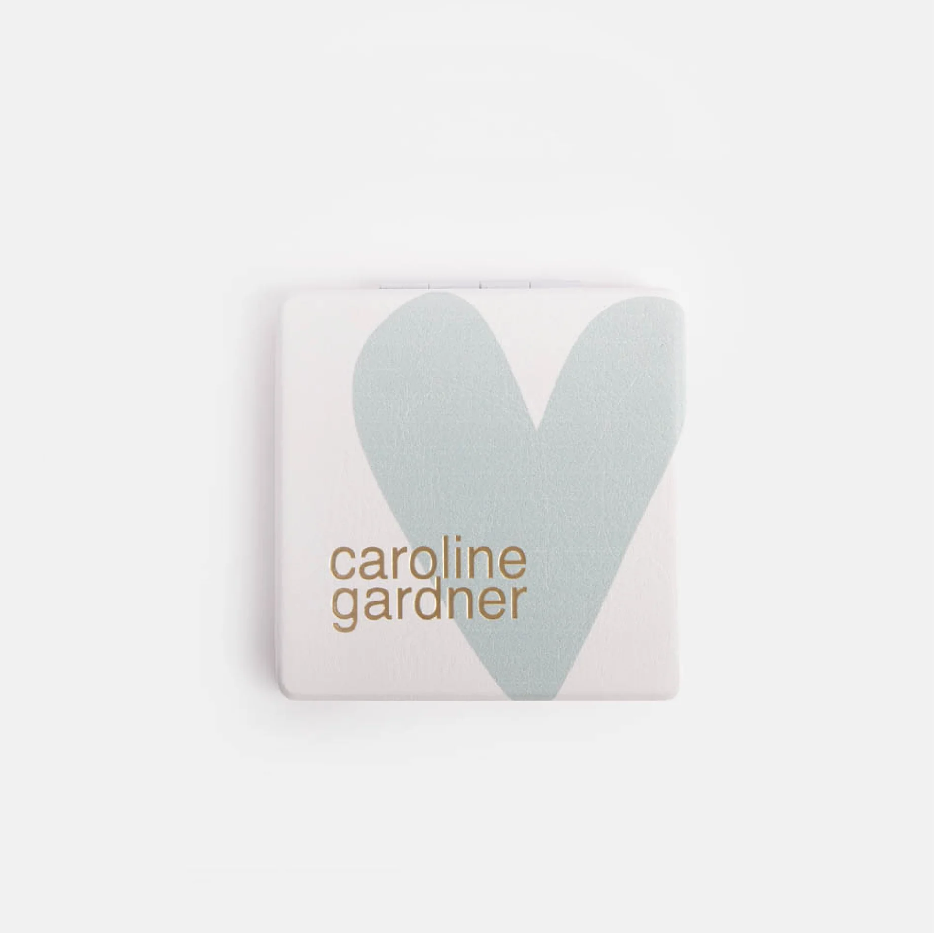 Square Heart Pocket Mirror | Pink & Red - Image 4