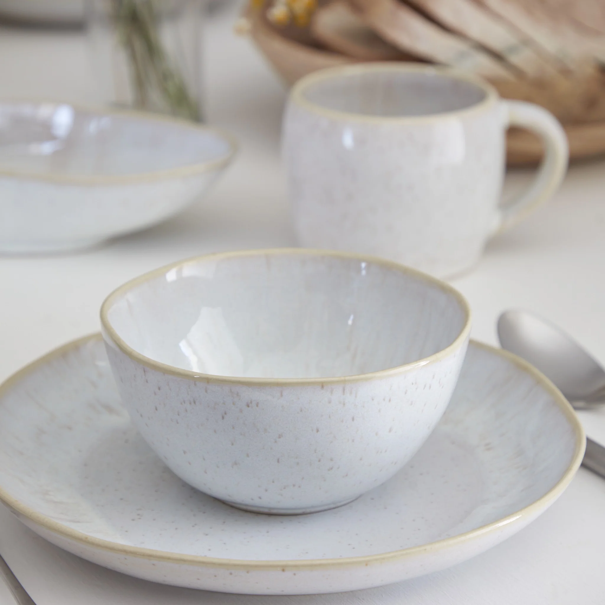 Beige Soup Bowl | Eivissa Sand | 16cm - Image 2