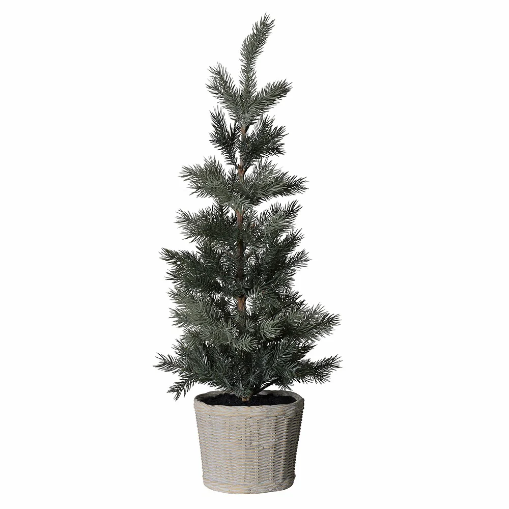 Faux Pine Tree with Clay Pot | 70cm - Image 2