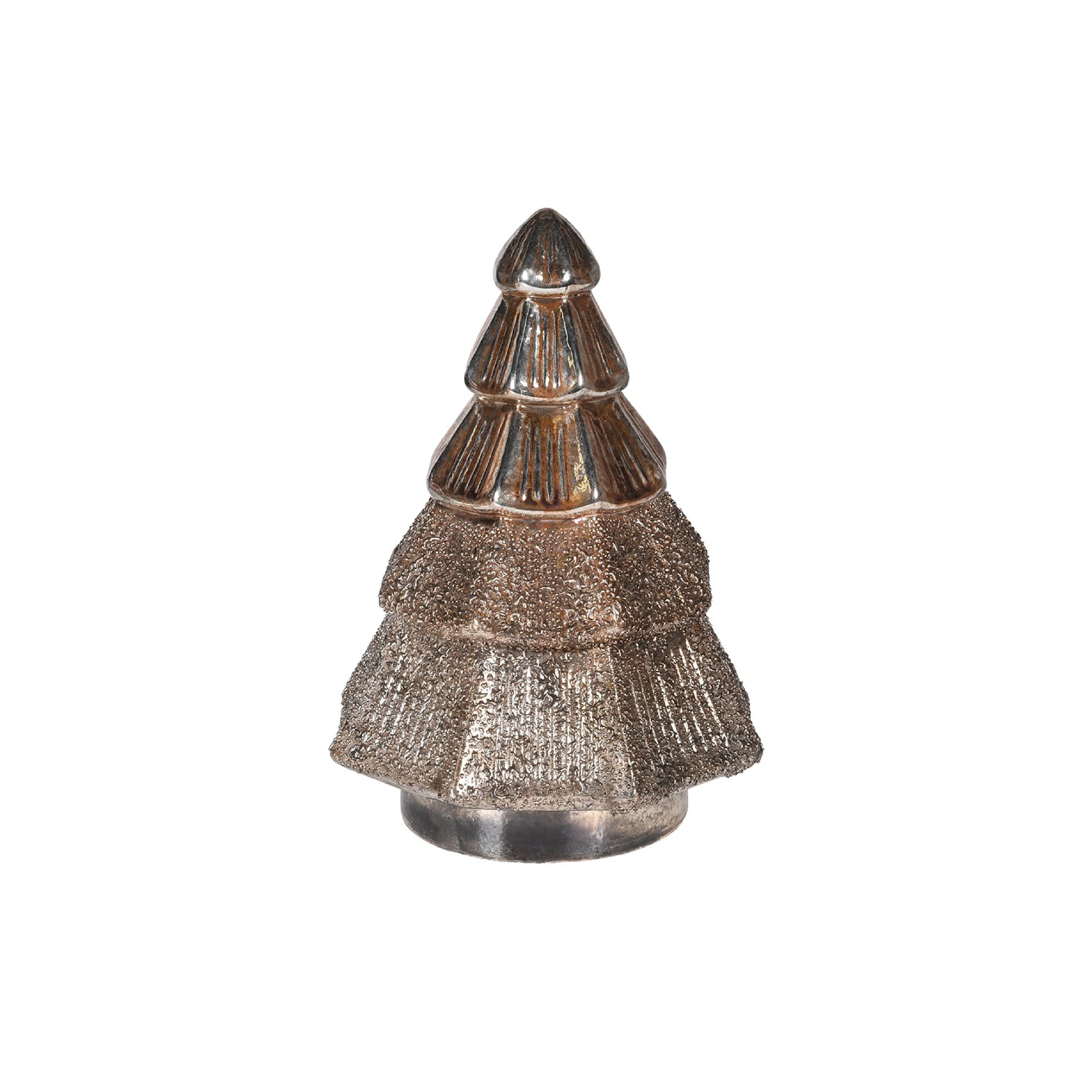Glitter Christmas Tree Decoration | Gold | 20cm - Image 3