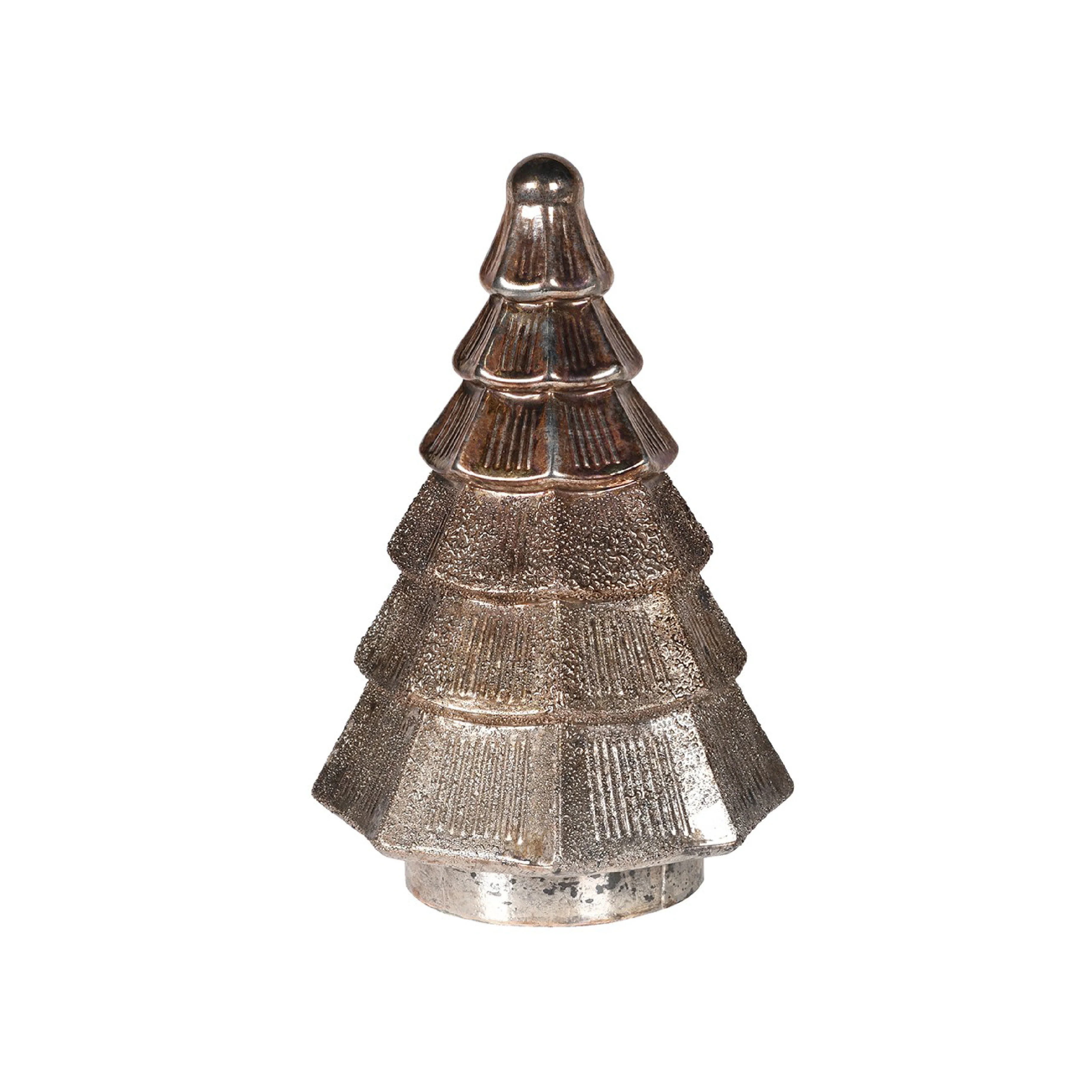Glitter Christmas Tree Decoration | Gold | 25cm - Image 3