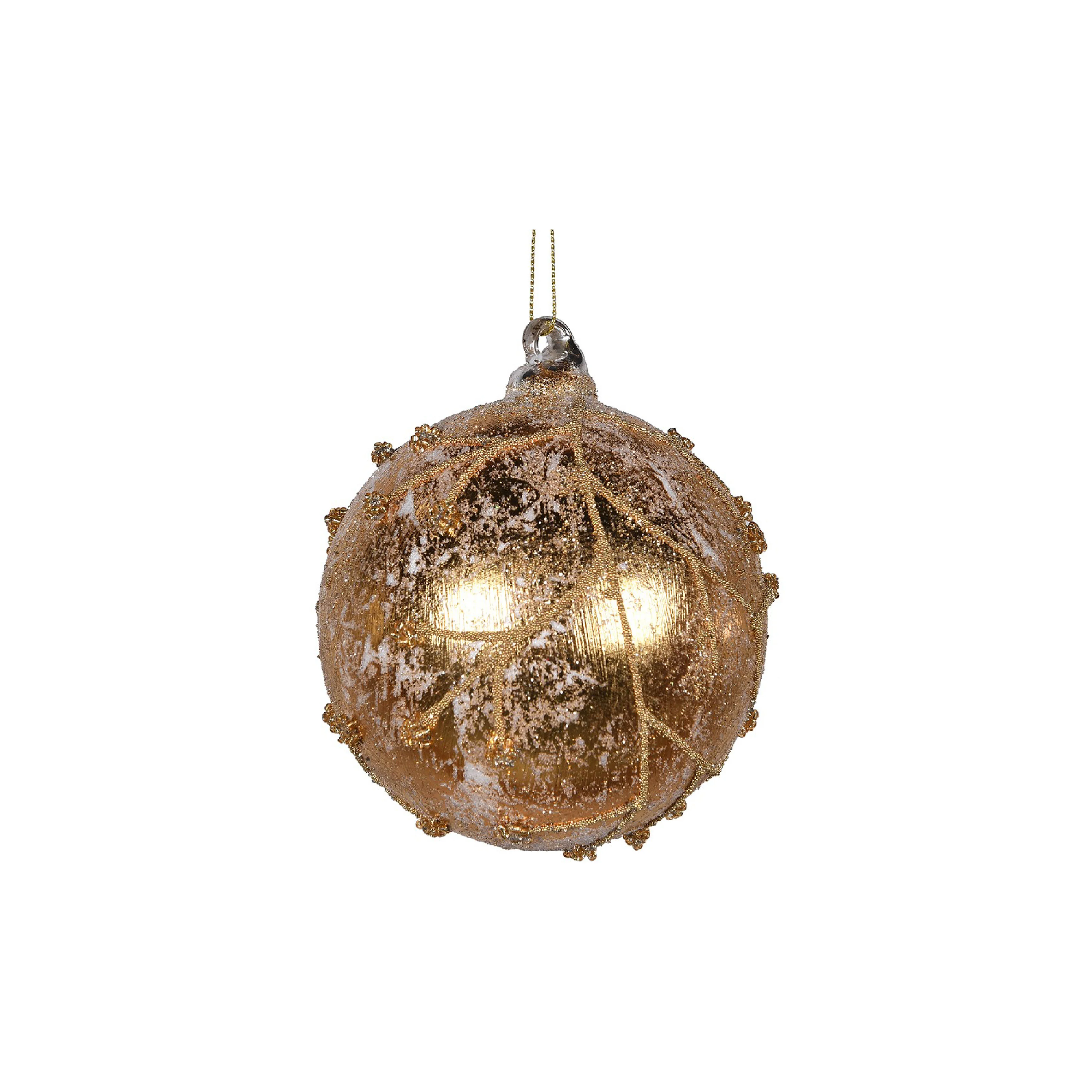 Gold Foil Christmas Tree Bauble - Image 3
