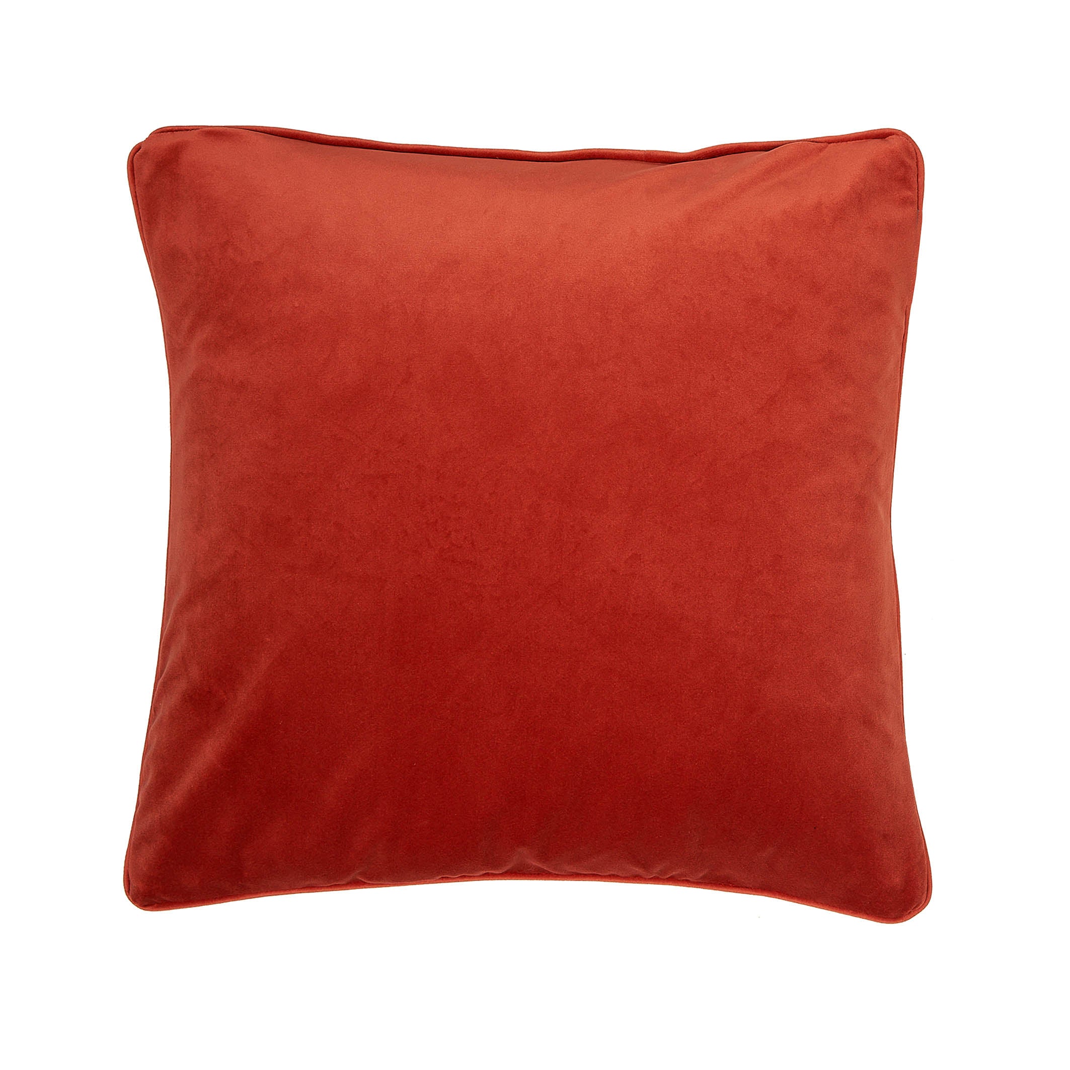 Maidenhair Vine Velvet Cushion | Sunset | 43x43cm - Image 3