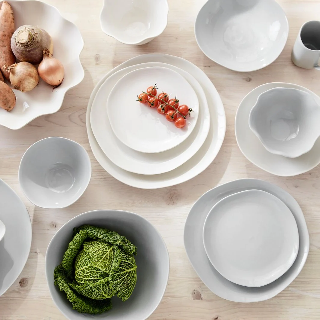 Arbor | 12 Piece Dinner Set | Dove Grey - Image 3