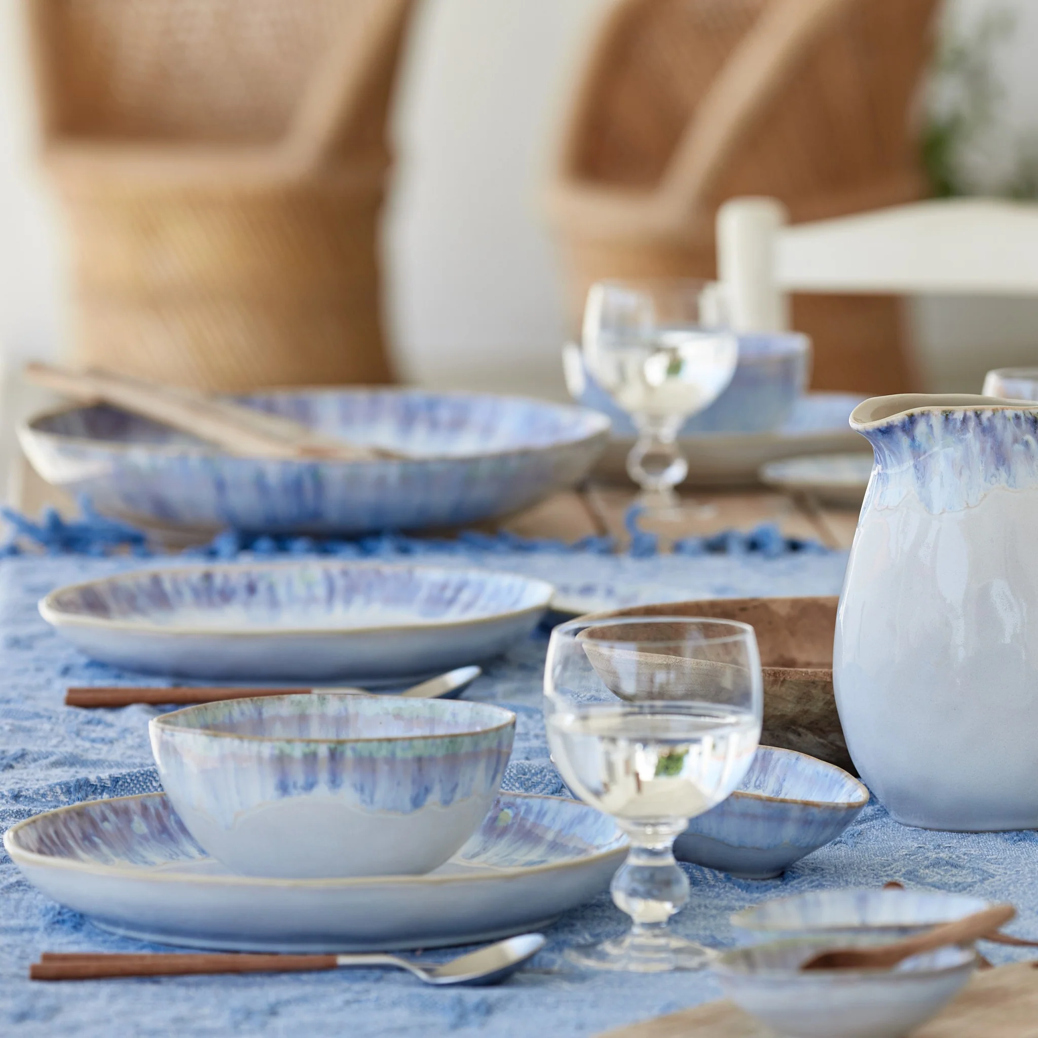 Brisa Ria Blue Soup Bowl | 16cm - Image 2