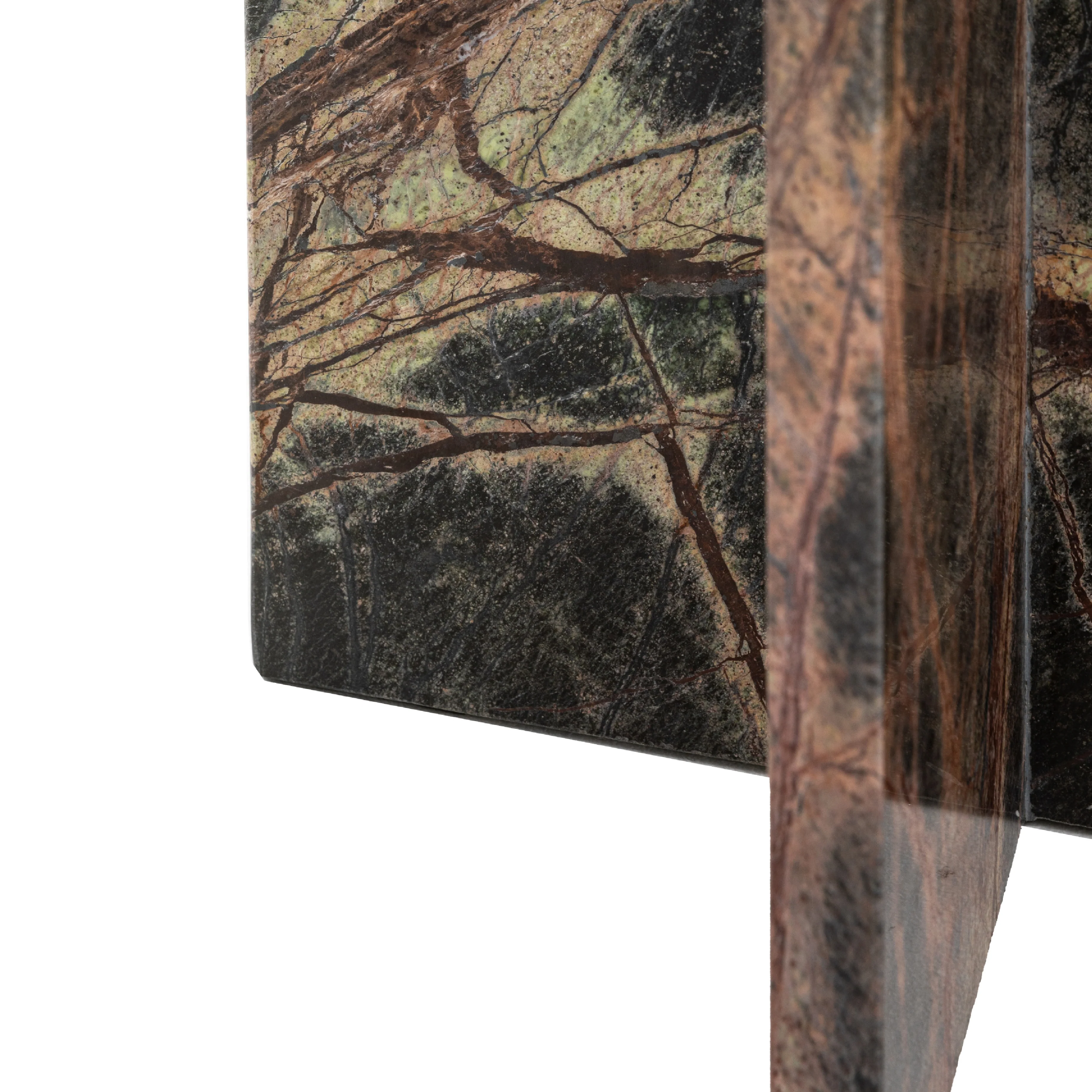 Amalfi Round Marble Side Table | Ember - Image 5