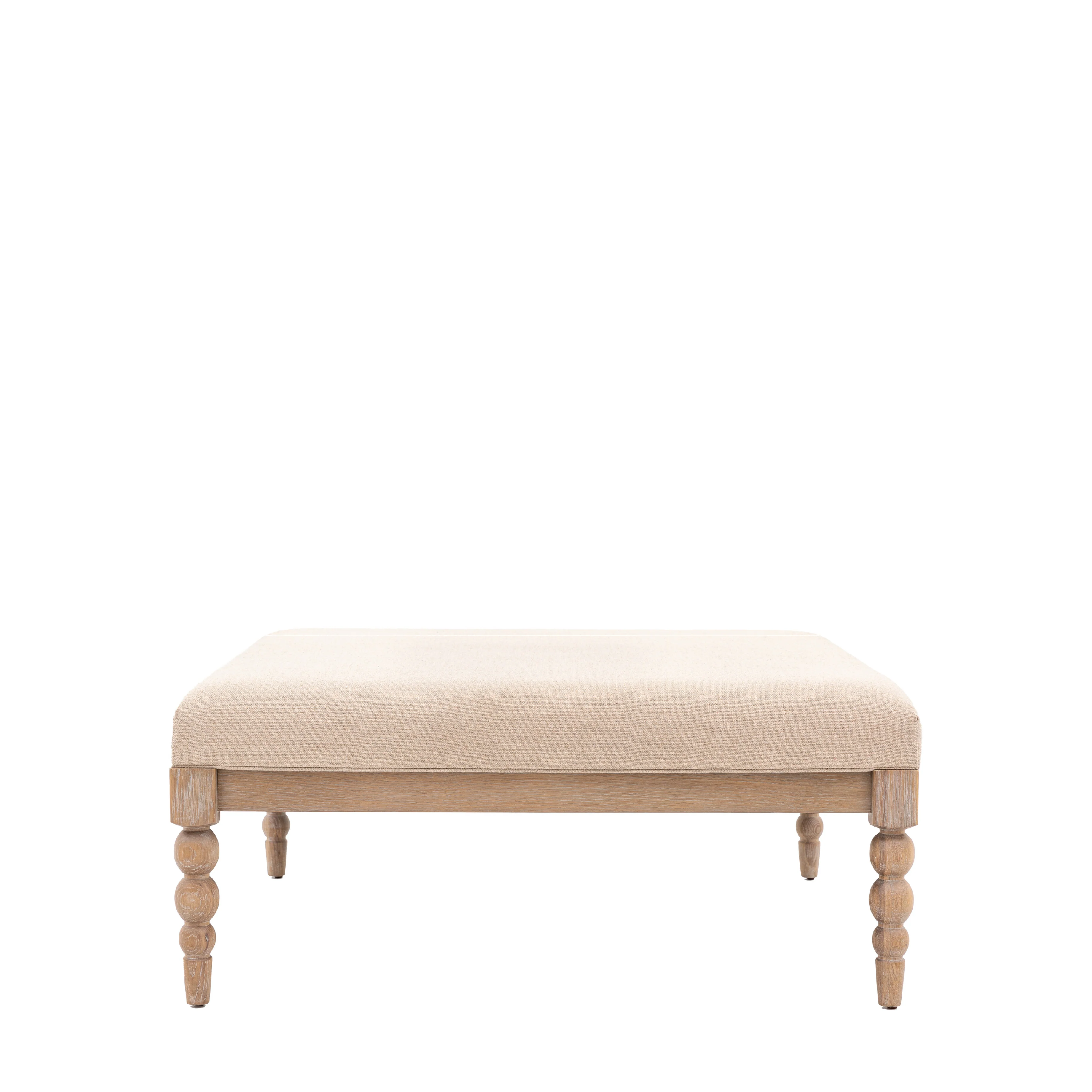 Artisan Bobbin Coffee Table | Limewashed Oak - Image 4