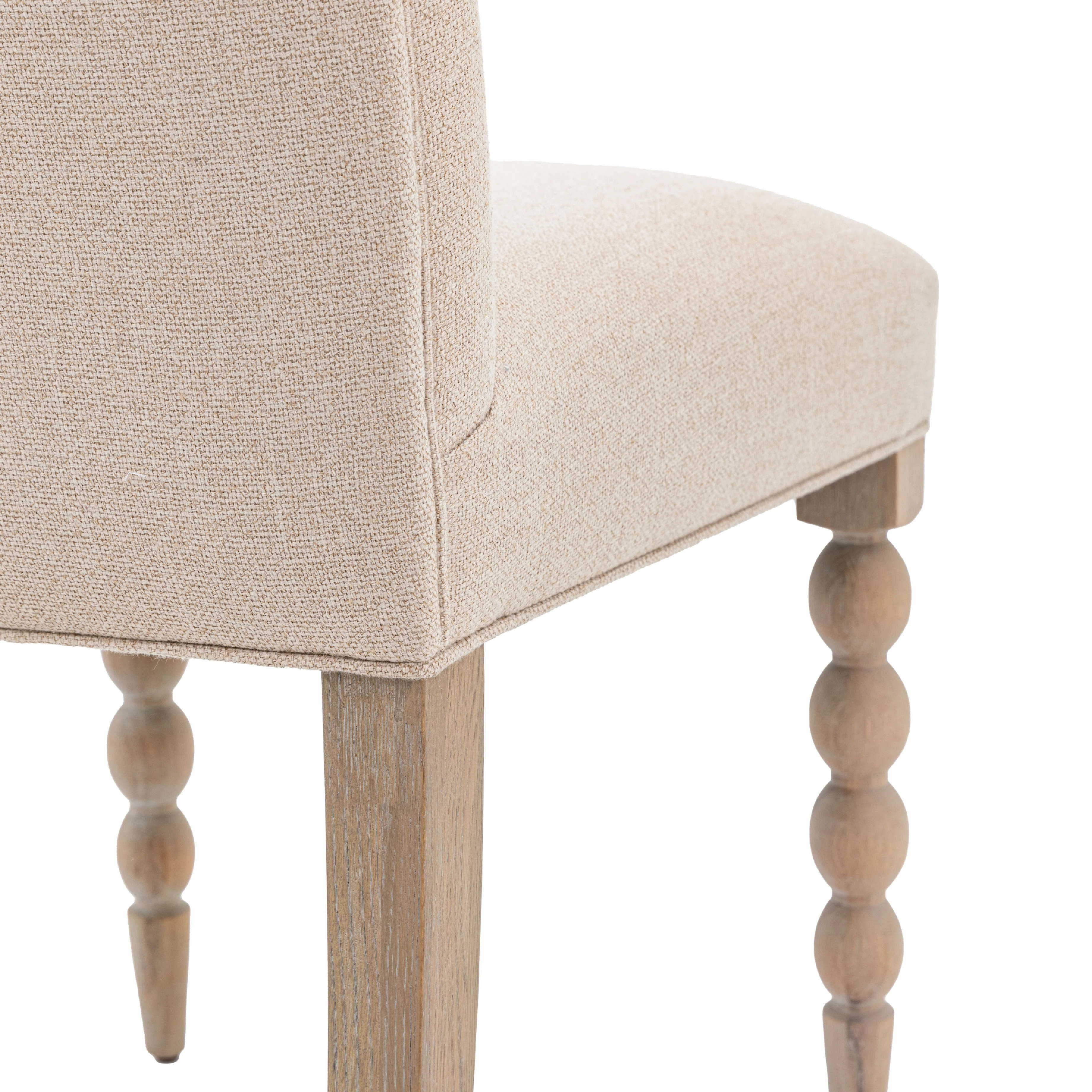 Artisan Bobbin Dining Chairs | Limewashed Oak | Set of 2 - Image 5
