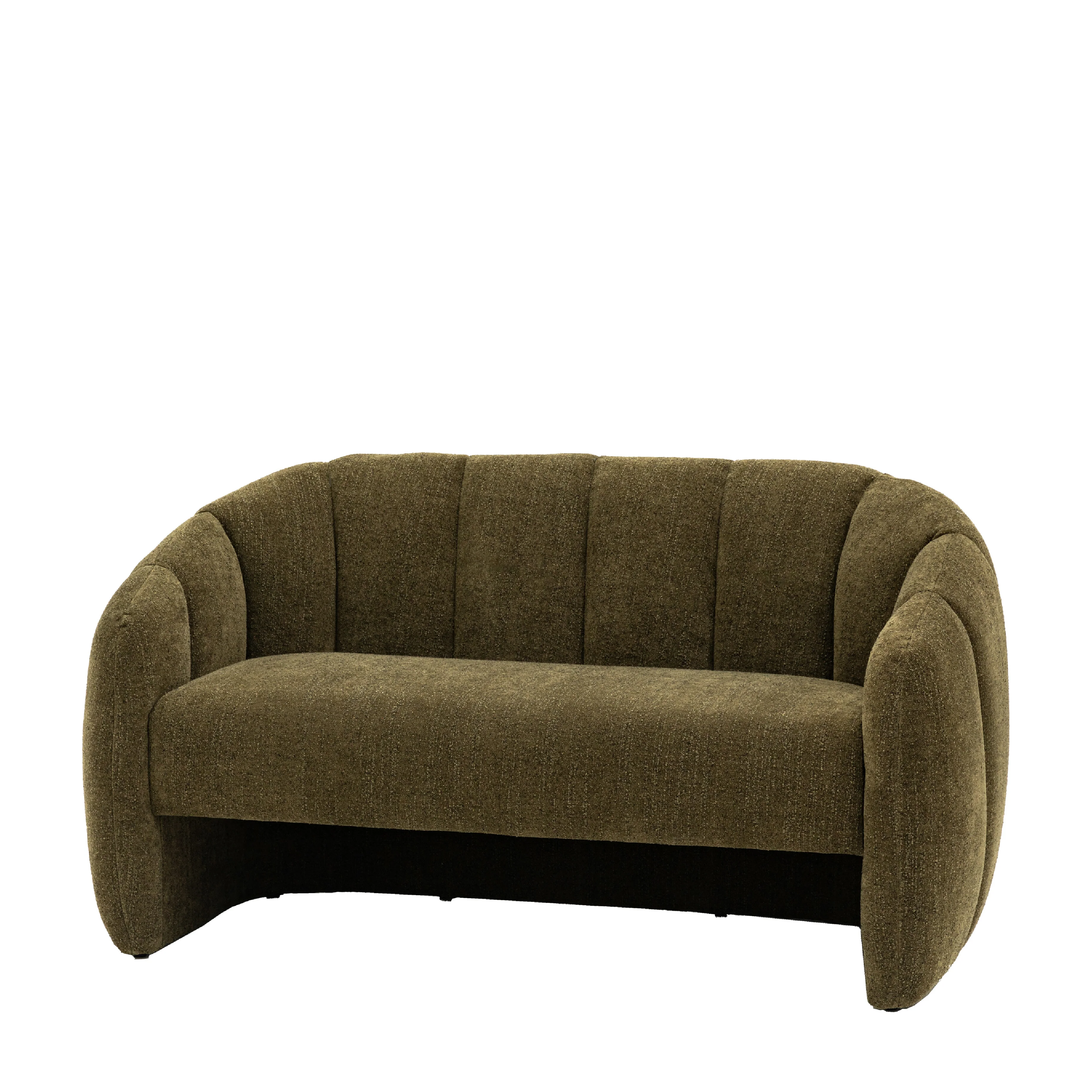 Atella Tufted 2 Seater Sofa | Moss Green - Image 3