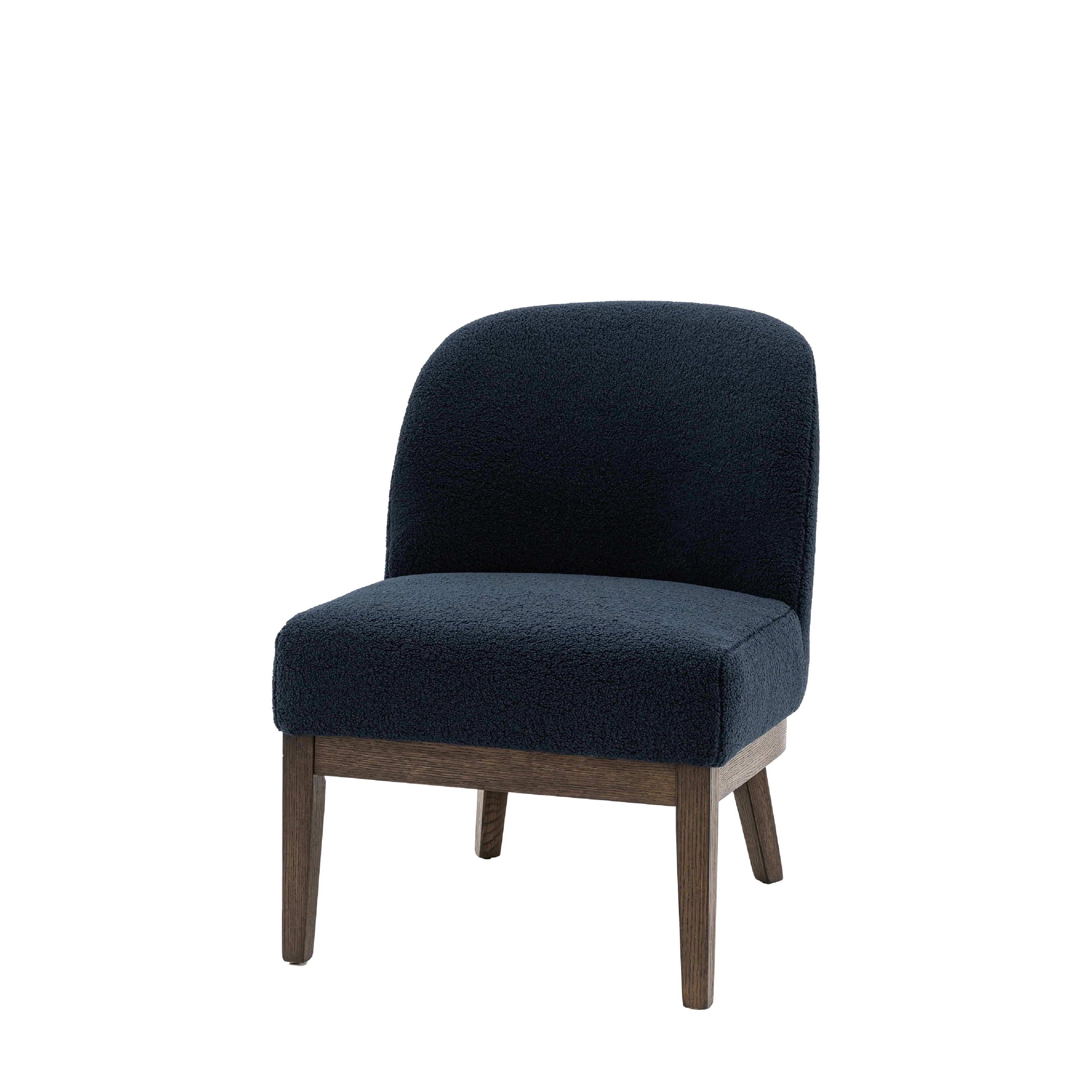 Bardfield Upholstered Occasional Chair | Blue - Image 3