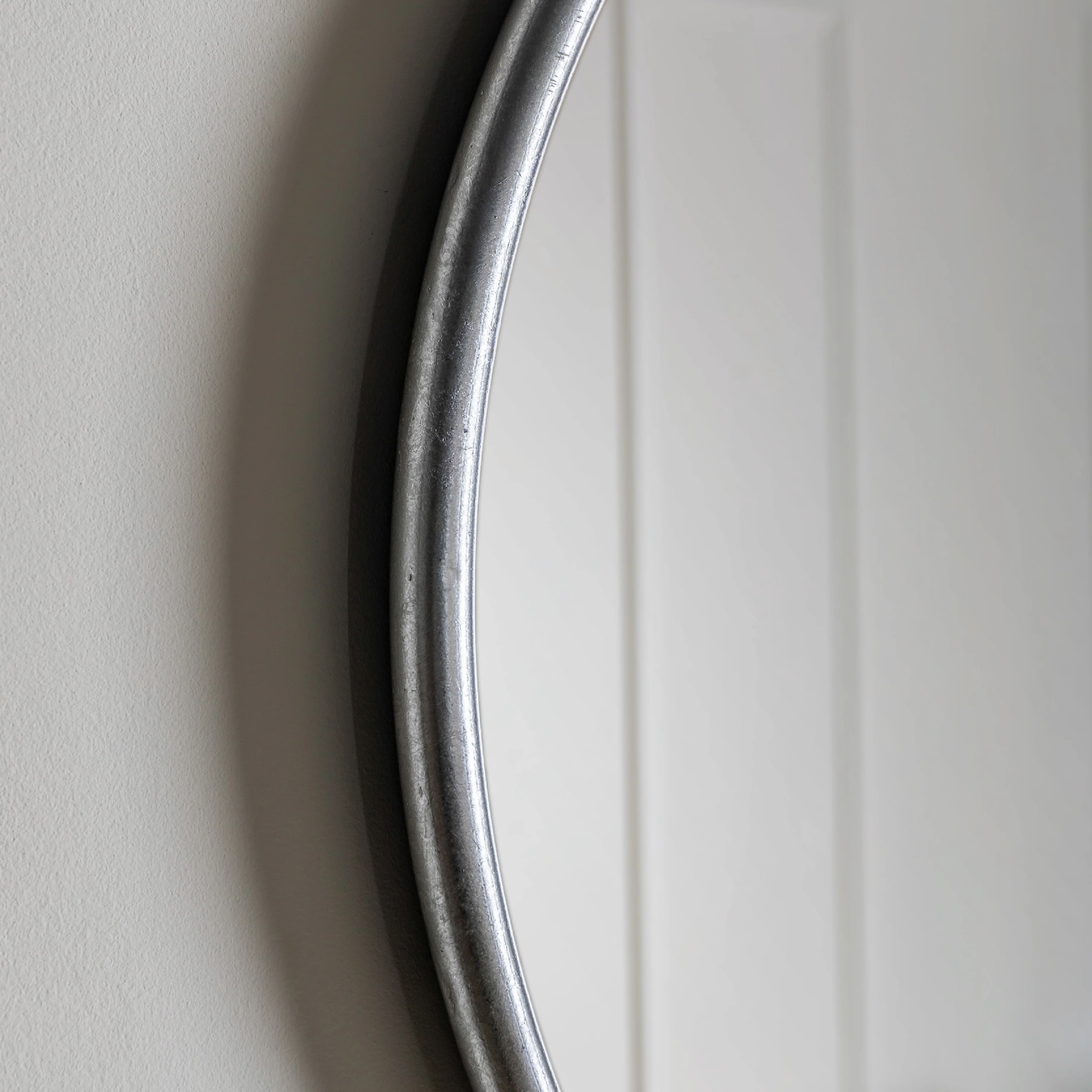 Bayswater Round Mirror | Silver | 70cm - Image 2