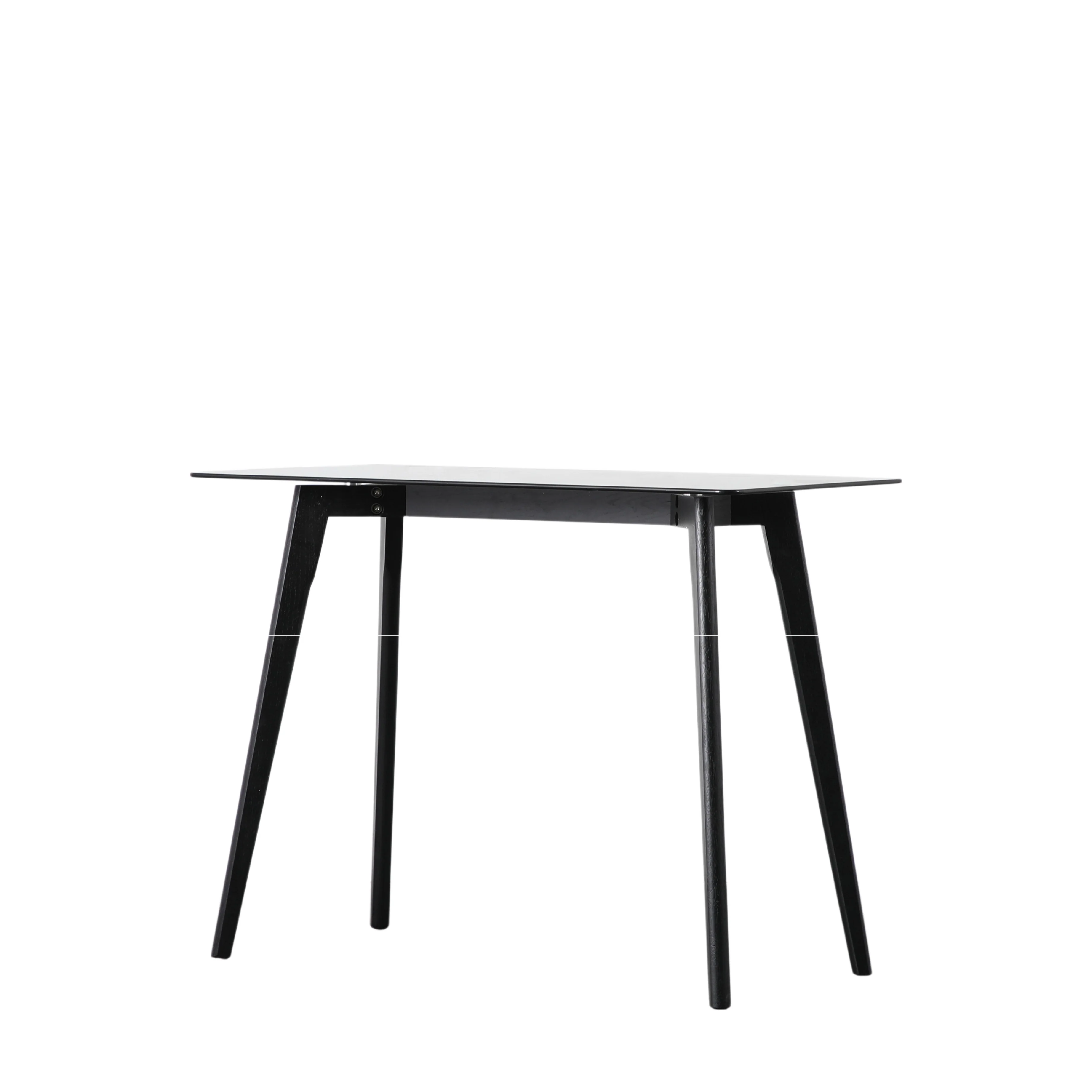Blair Smoked Glass Console Table | Black Oak - Image 4