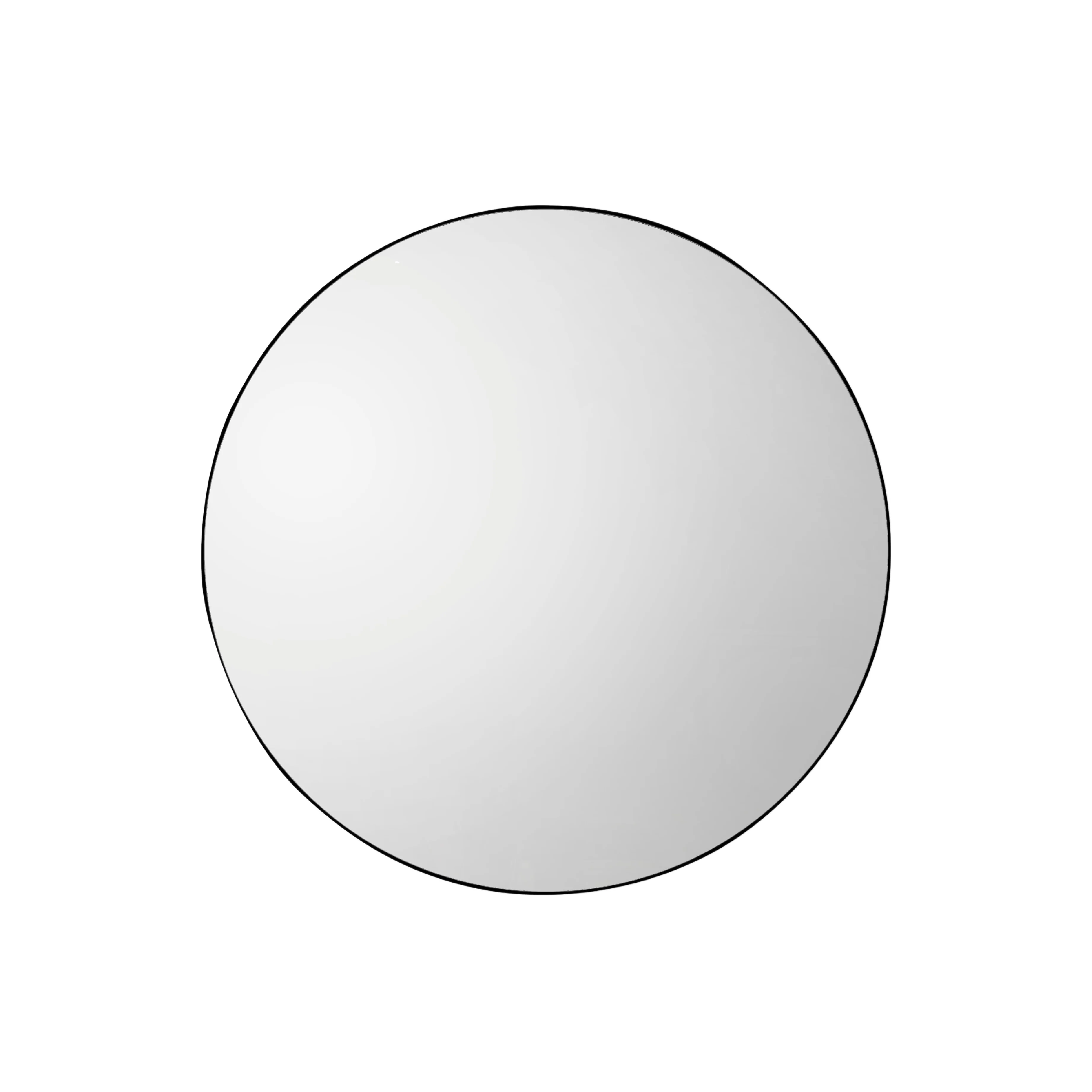 Bowie Round Mirror | Black | 80cm - Image 3