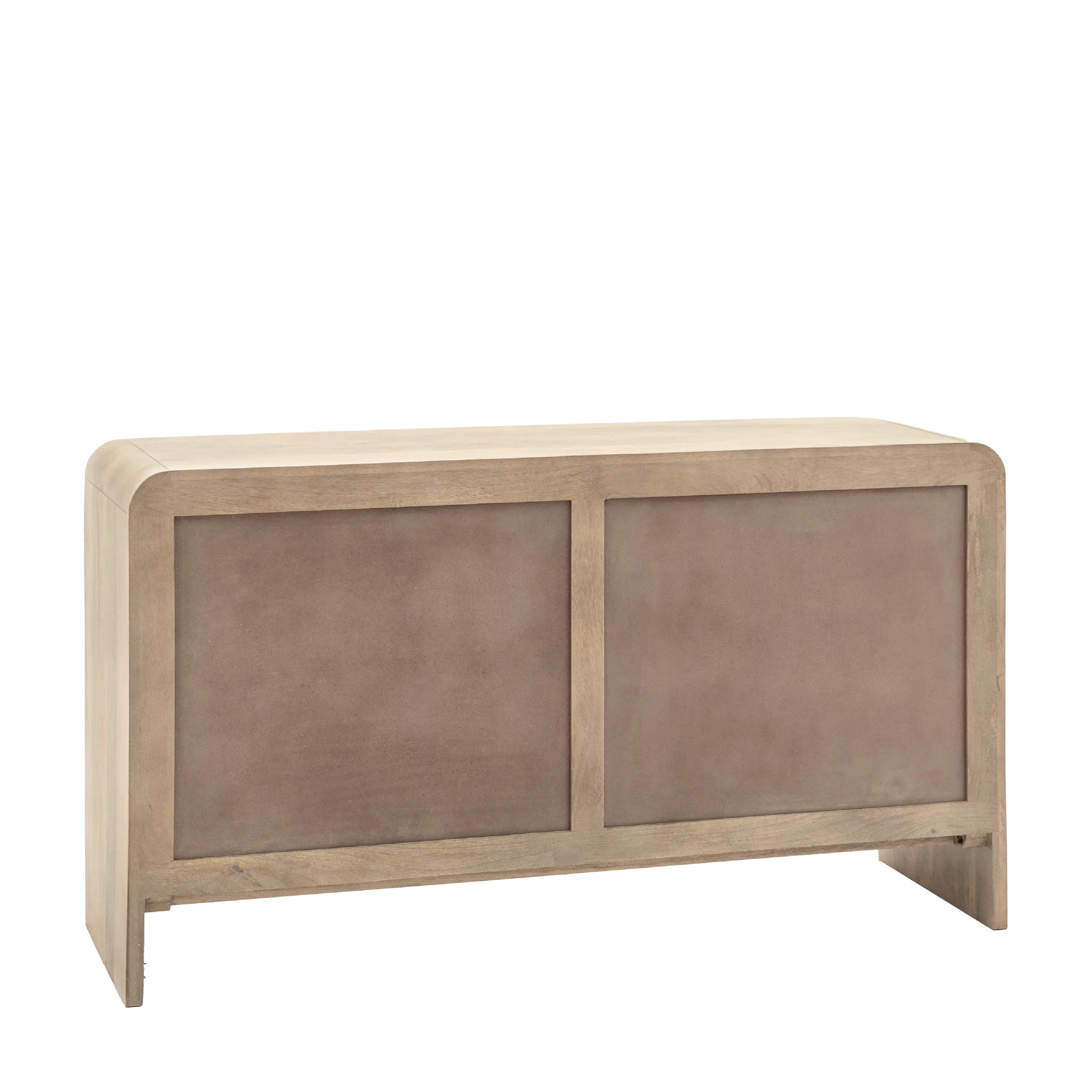 Colonna Flued 6 Drawer Chest | Mango Wood - Image 5
