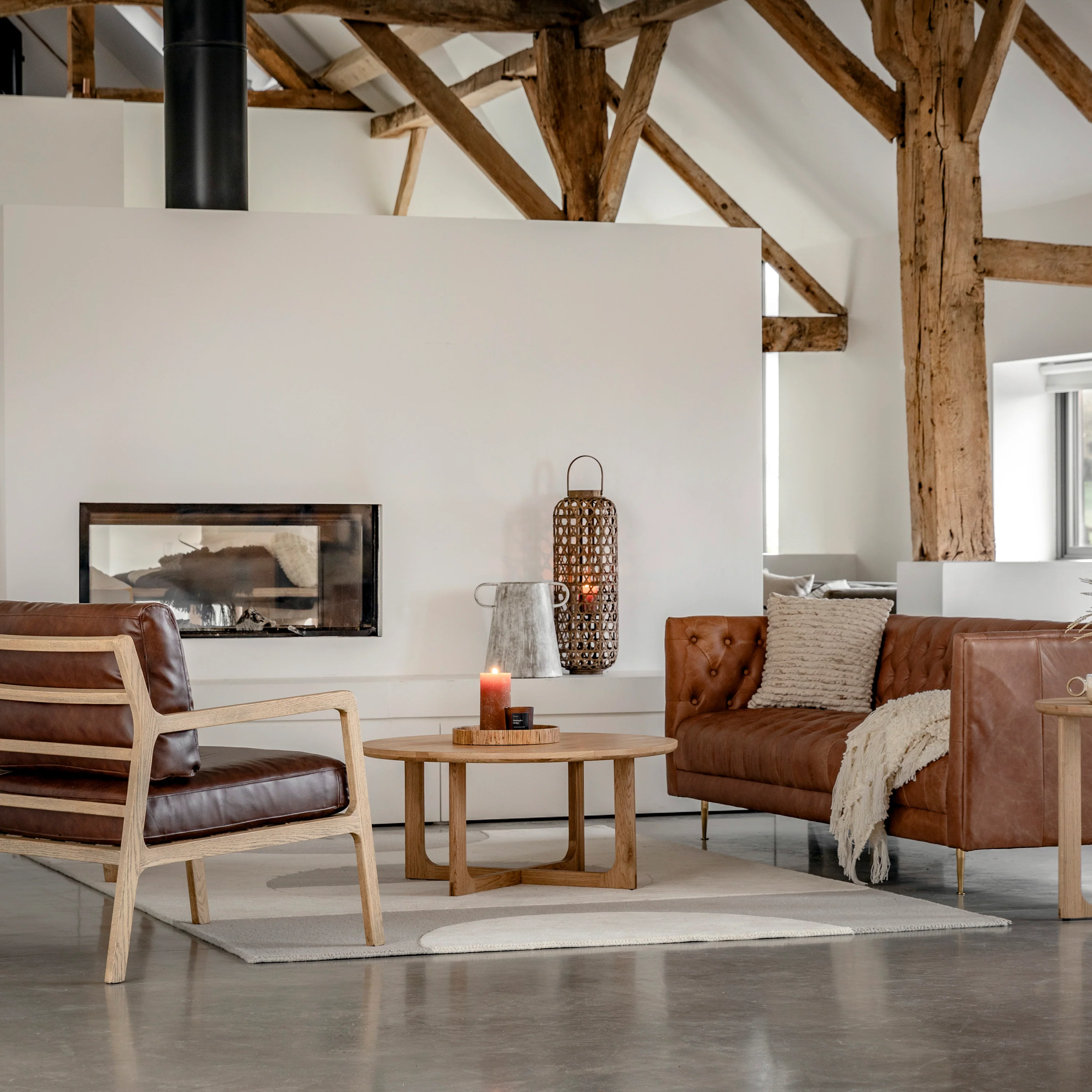 Cortona Retro Leather Armchair | Antique Brown - Image 7