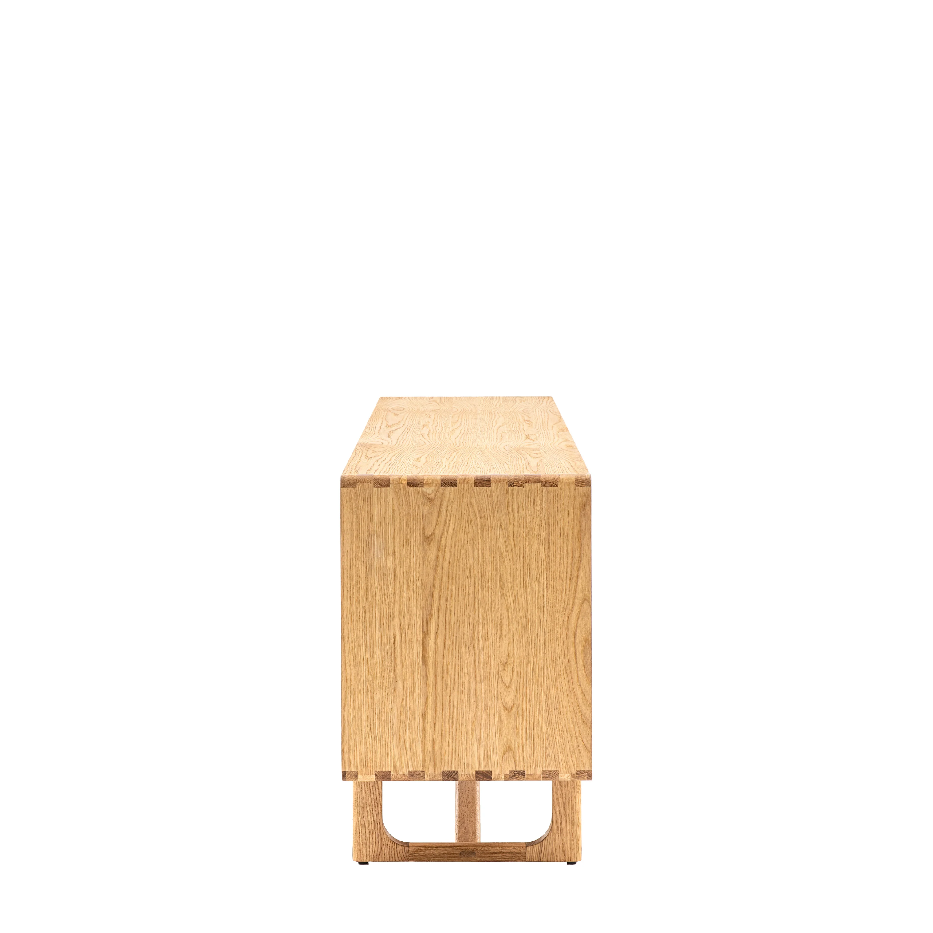 Craft 4 Door Oak Sideboard | Natural - Image 4