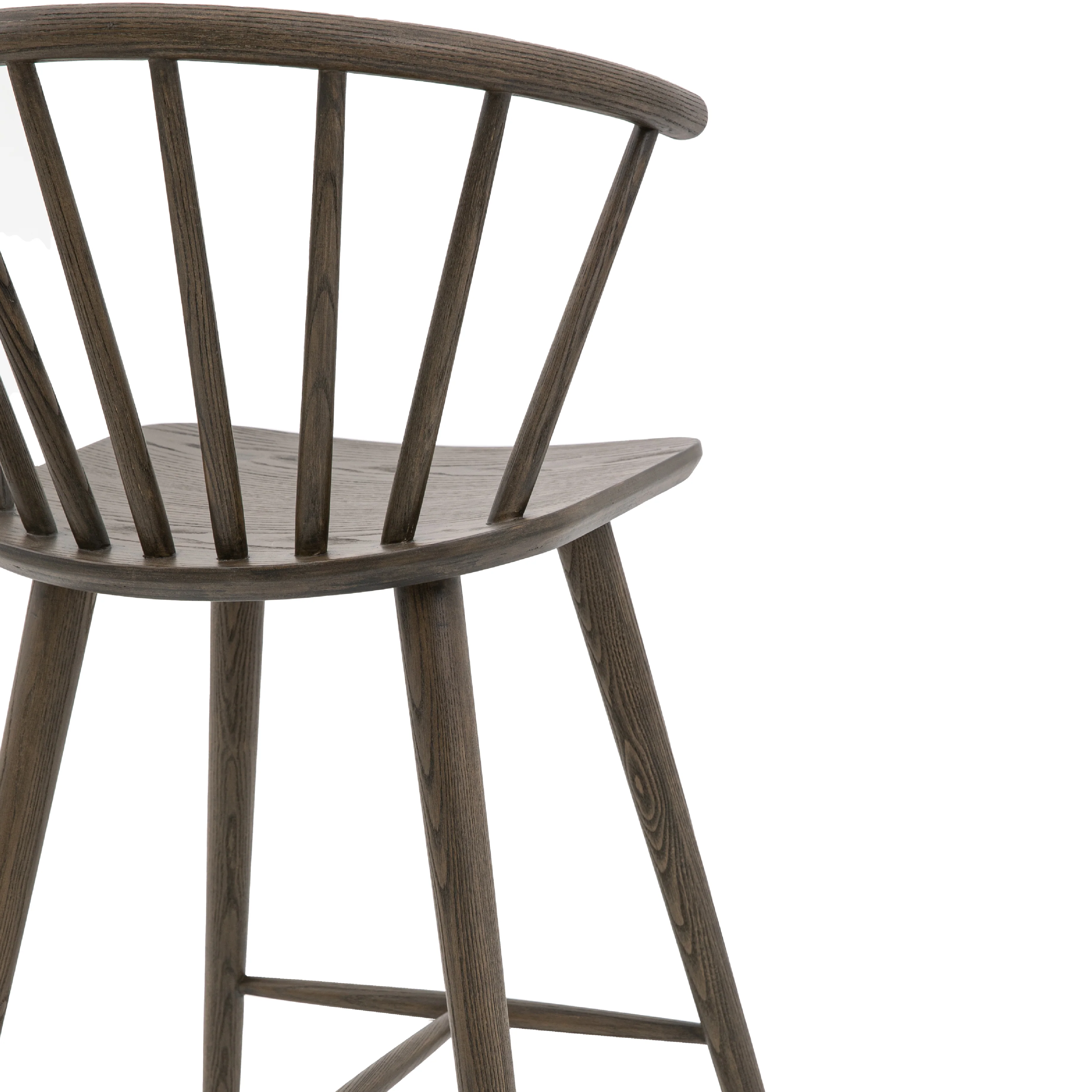 Craft Oak Barstool | Mocha Brown - Image 2